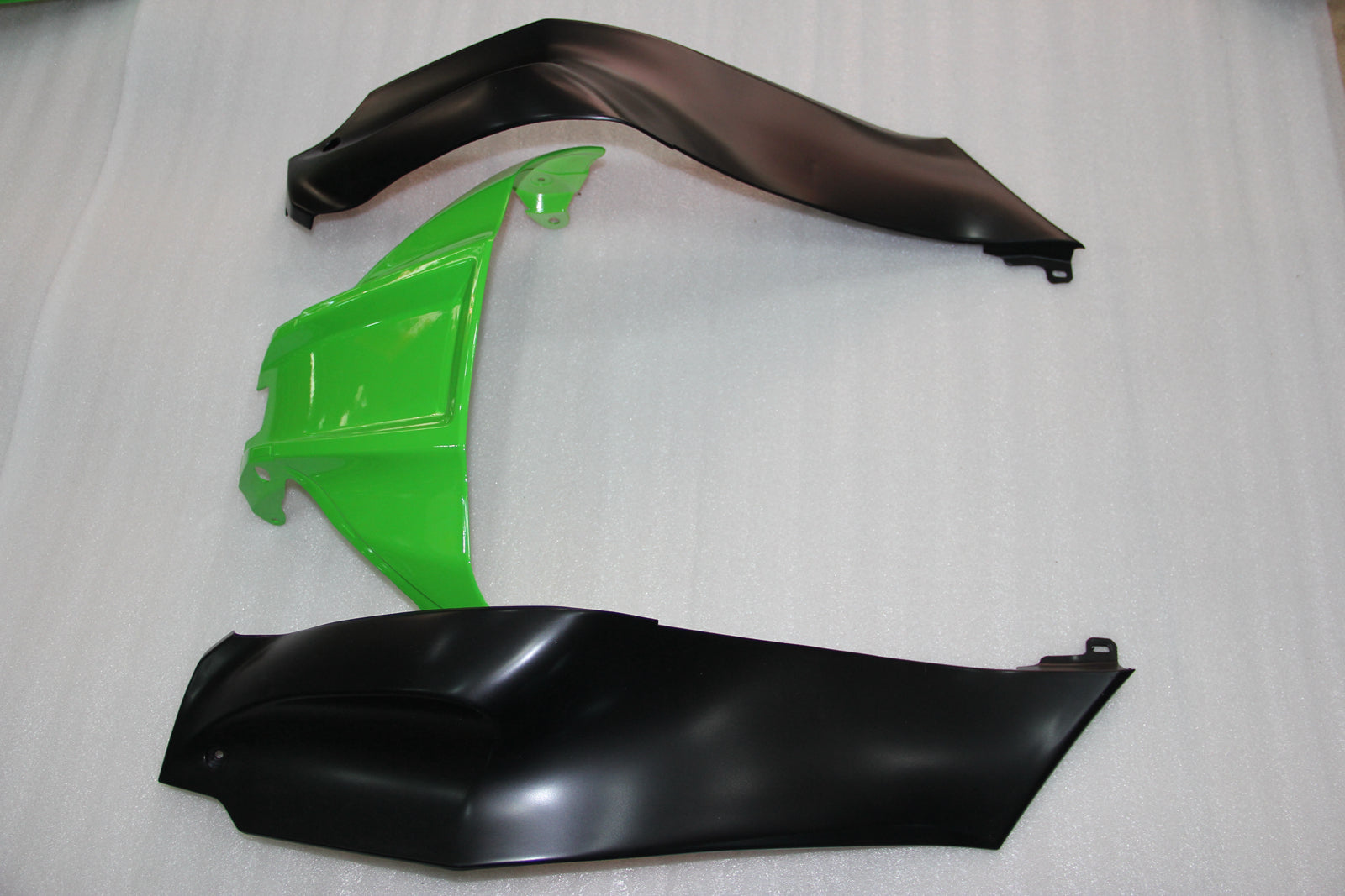 2011-2015 Ninja ZX10R Green Black Bodywork Fairing ABS Injection Molded Plastics Set 8# Generic