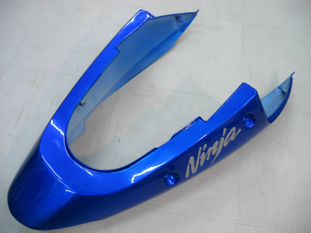 2000-2001 Ninja ZX12R Blauw & Zwarte carrosseriekuip ABS spuitgegoten kunststofset 2# Generiek