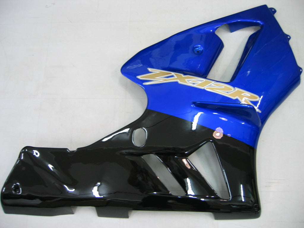 2002-2005 Ninja ZX12R Bodywork Wording Abs Injekcie formované plasty sada 6 farebných generických