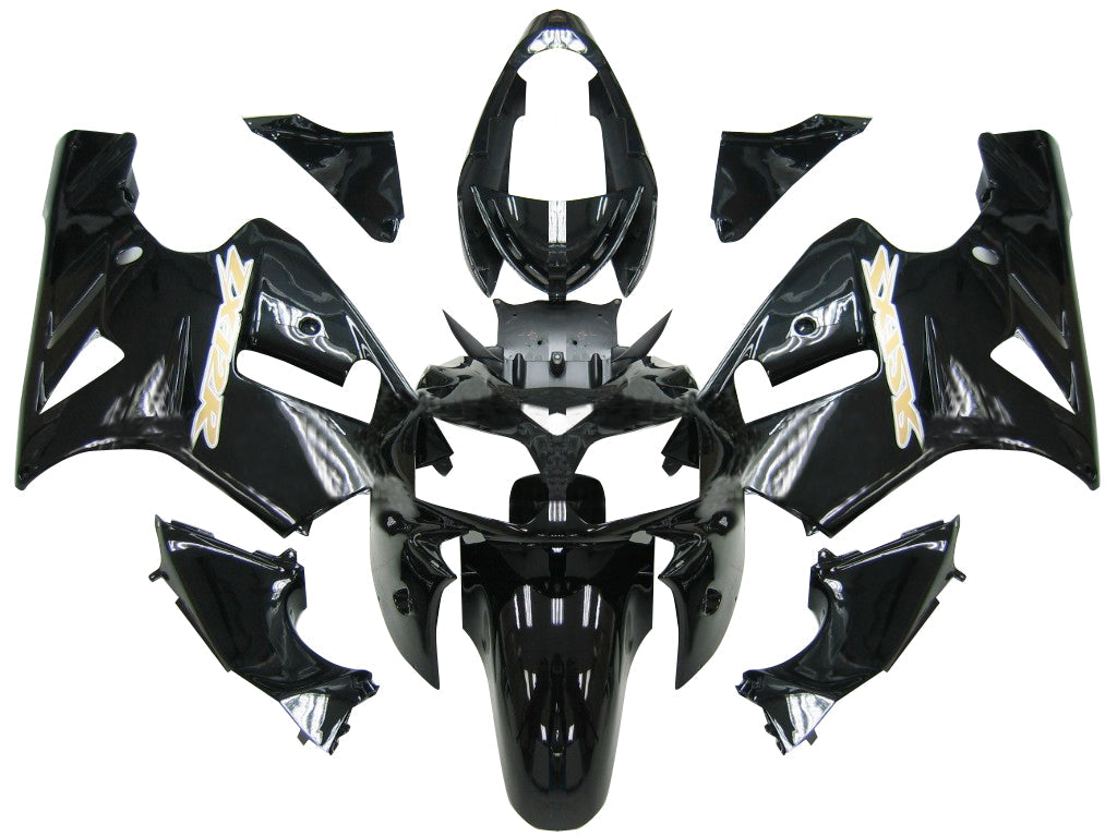 2002-2005 Ninja ZX12R Carénage de carrosserie noir ABS plastique moulé par injection ensemble 5# générique
