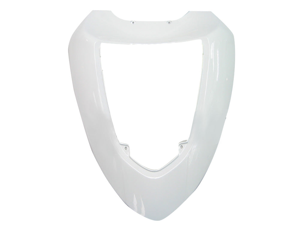 2005-2006 Kawasaki ZX6R 636 Fairings White Black Elf ZX6R Racing Generic