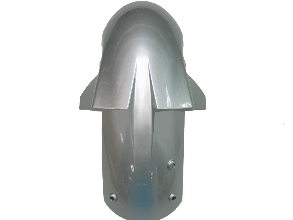 2005-2006 Kawasaki ZX6R 636 Fairings Silver Black Ninja Racing générique