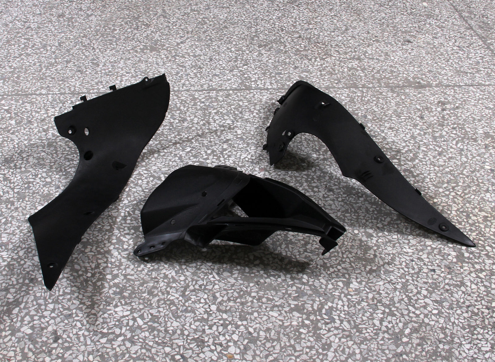 2013-2018 Kawasaki ZX6R 636 Fairings White Ninja Racing Generic