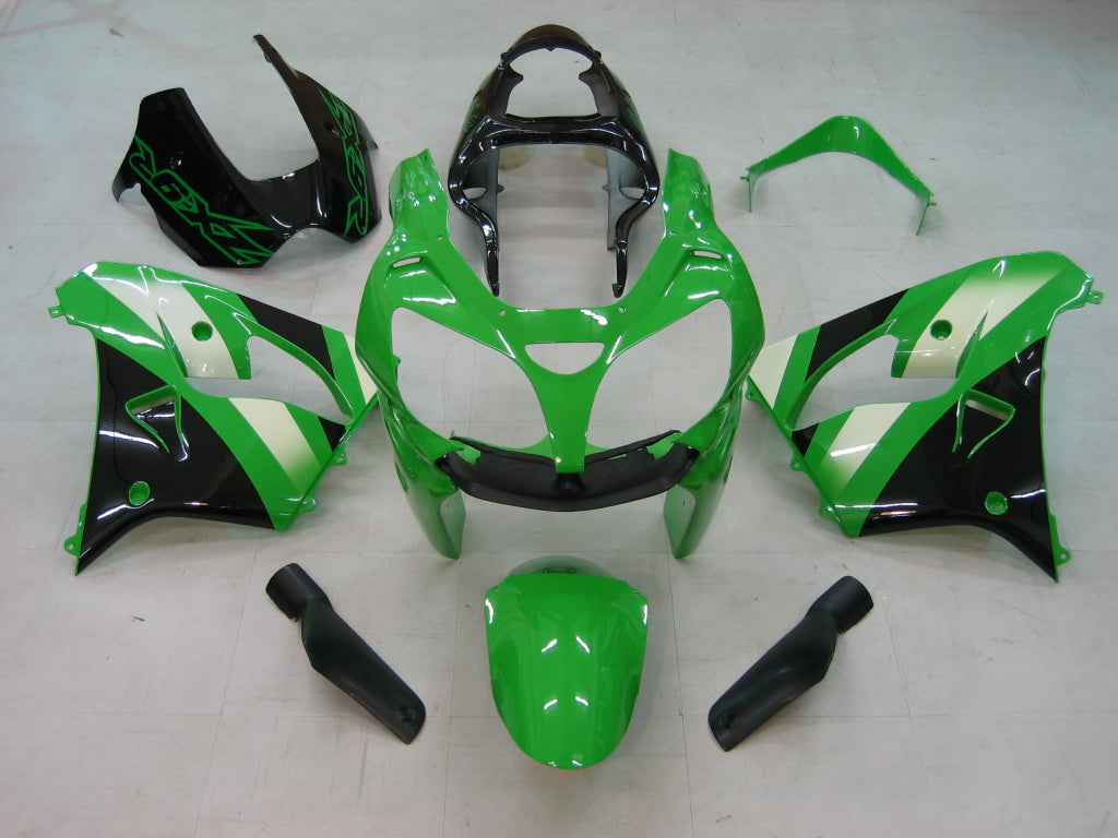 Kuipdelen Kawasaki ZX 9R Groen Zwart ZX9R (2000-2001)