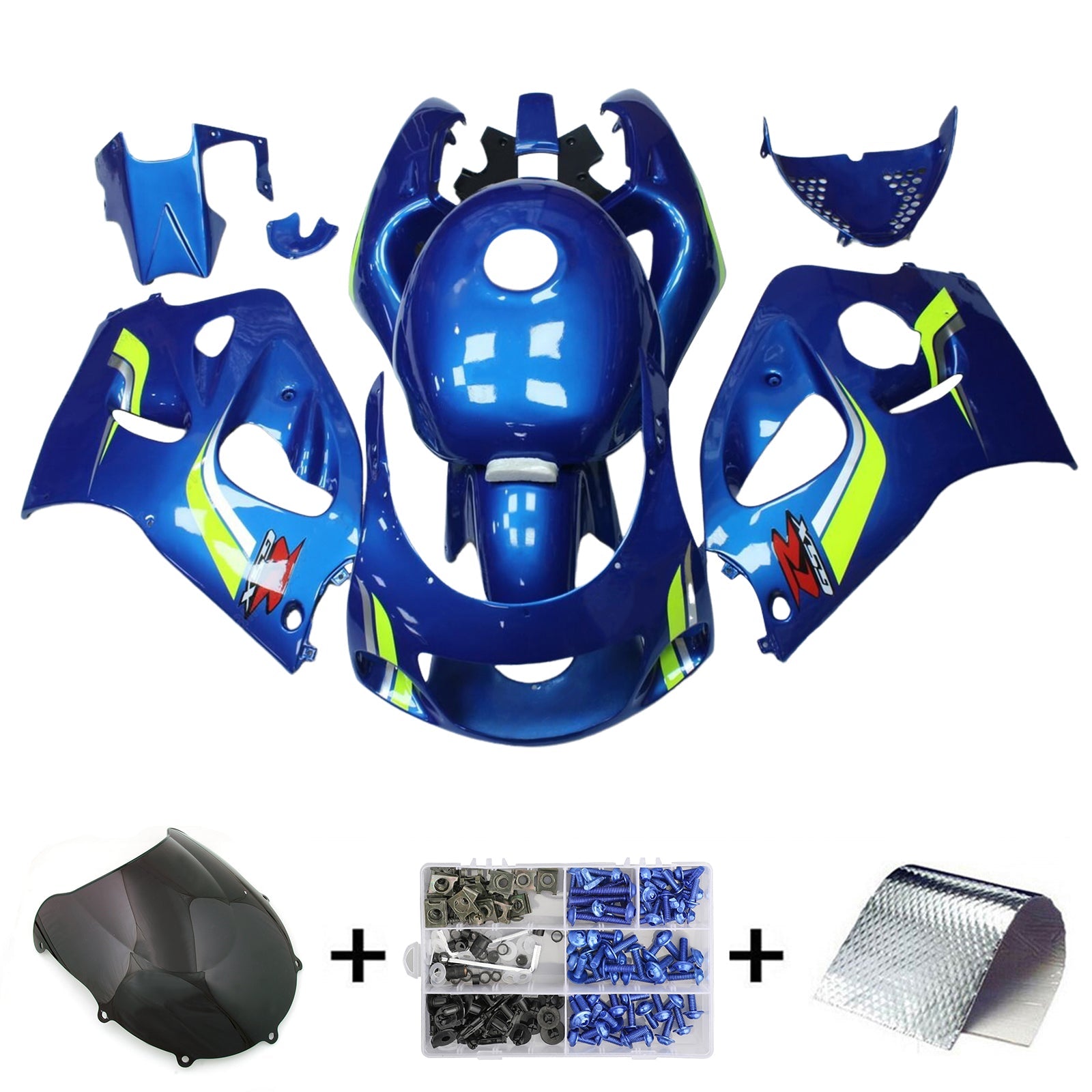 1996-2000 Suzuki GSXR600 1996-1999 GSXR750 FAIRING KIT BODYWORK