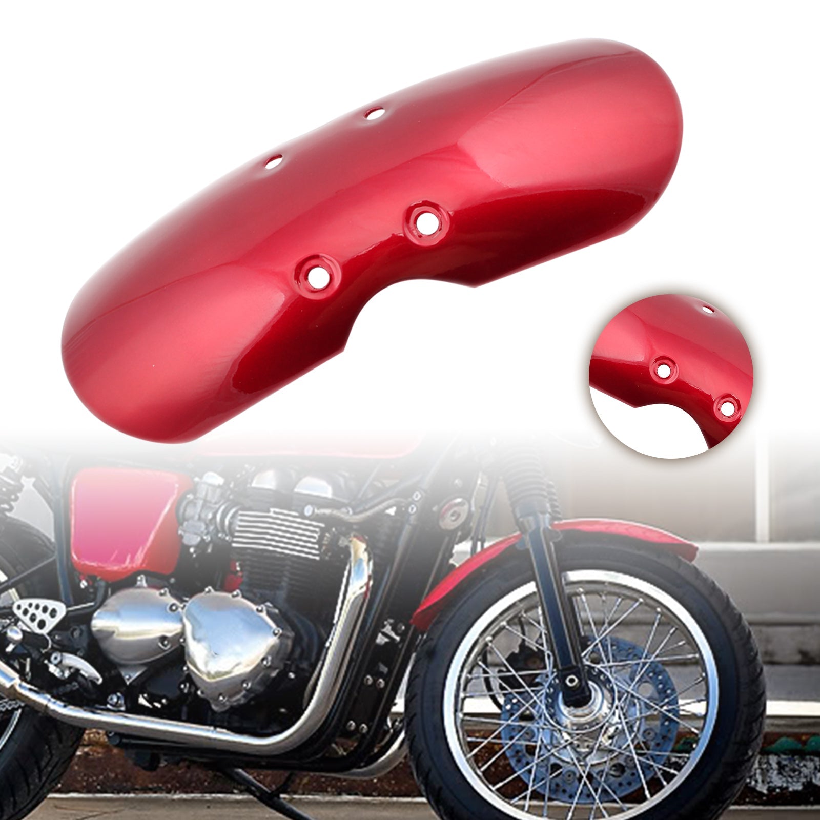 2001-2016 Bonneville T100 Scrambler Thruxton voorspatbordspatbord
