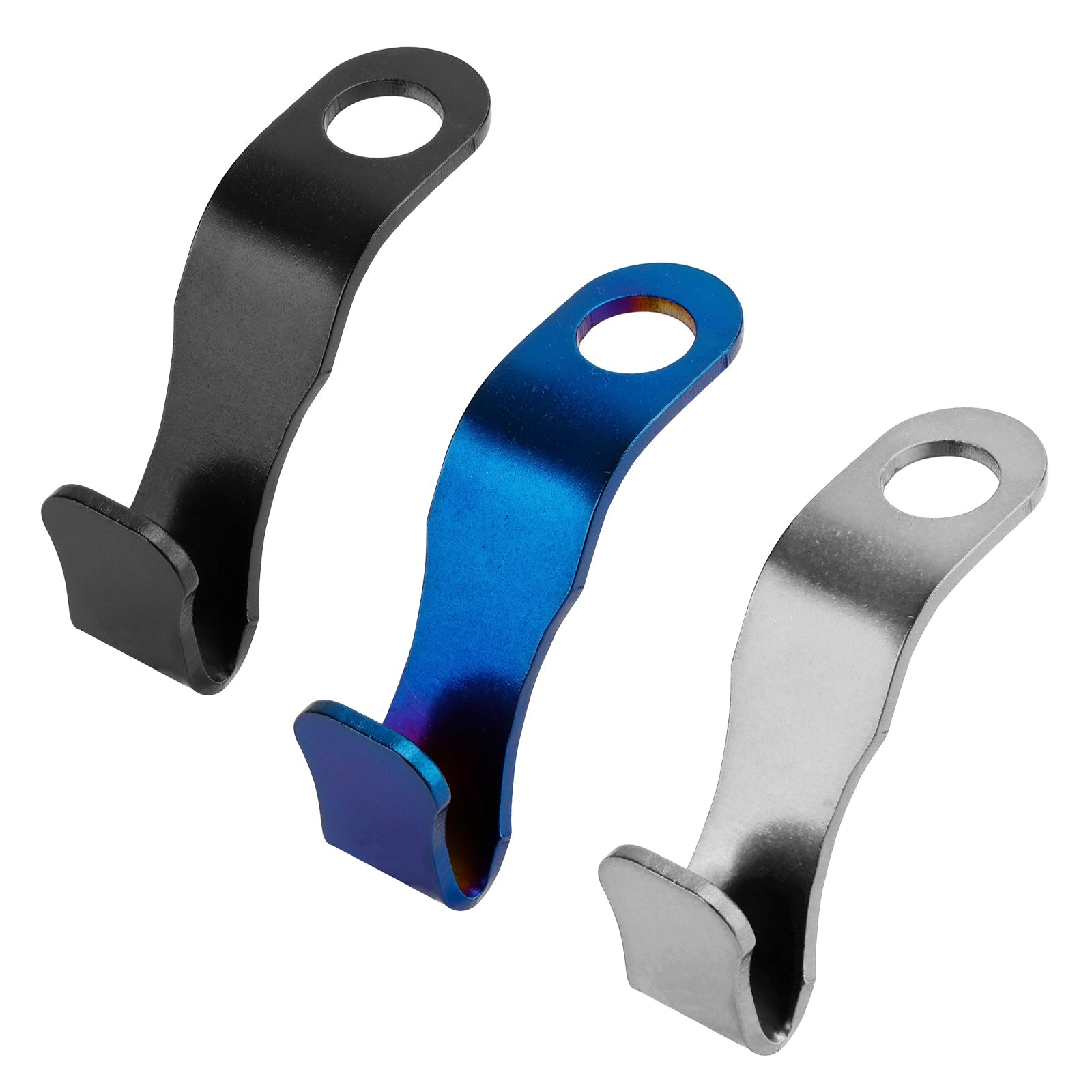 Helmhaakhanger Opslaghouder Accessoires Universeel Geschikt voor motorfietsen Zilver