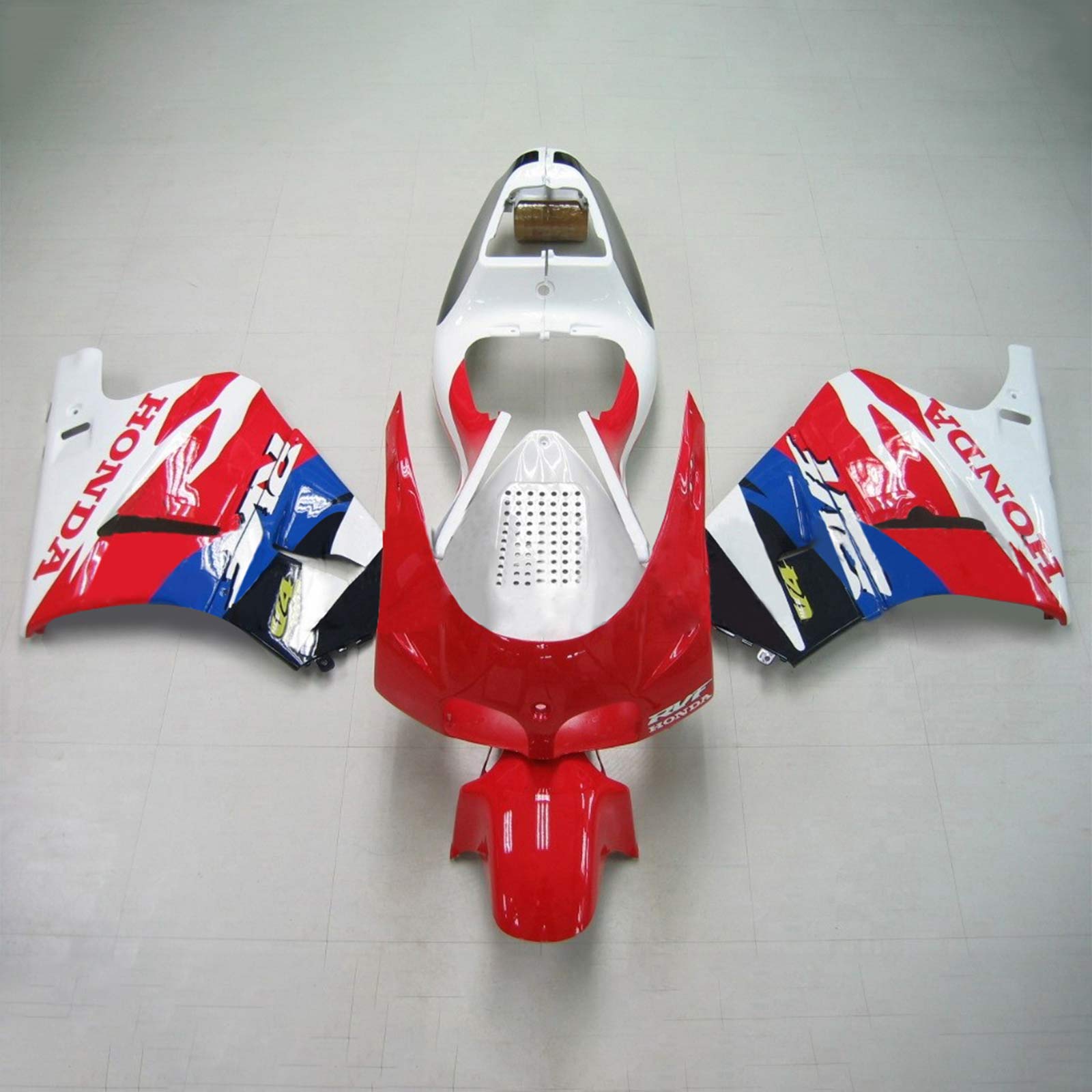 1994-1998 Honda RVF400 NC35 Amotopart Kit de carenado de inyección Carrocería Plástico ABS # 102