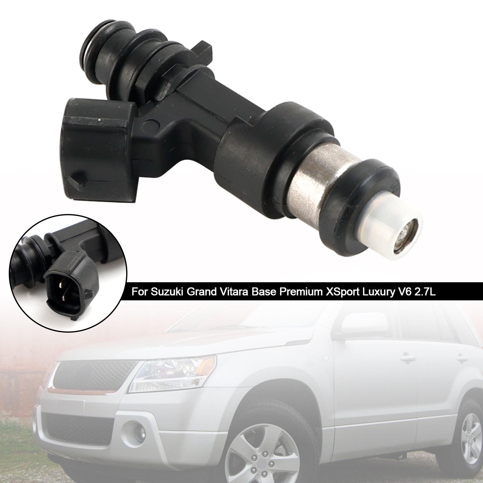 1PCS Fuel Injector 15710-66J00 FIT Suzuki Grand Vitara Base V6 2.7L FBYCS50
