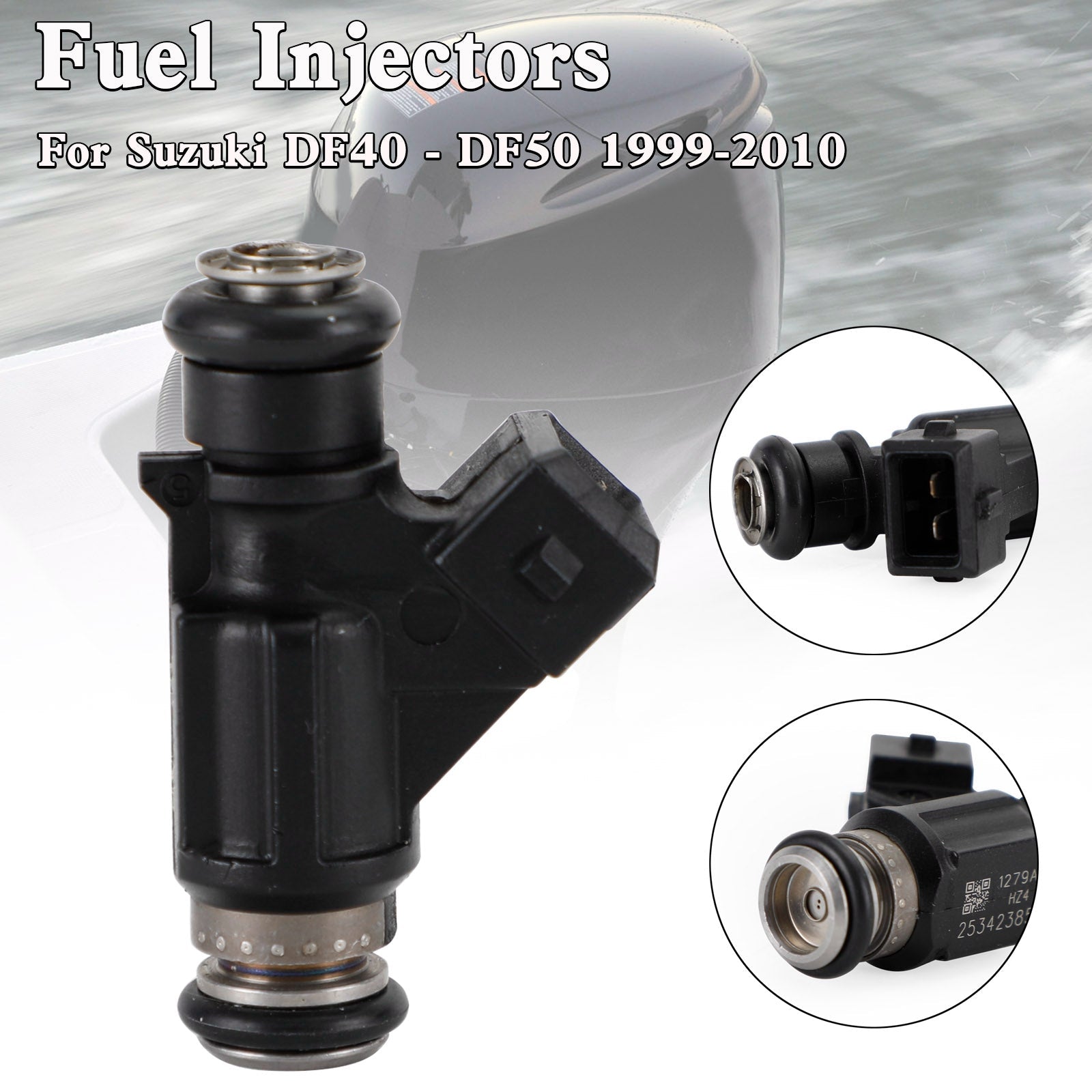 Ortuťová námorná EFI 4 zdvih 30 40 50 60 60 HP 25342385 Injektor paliva