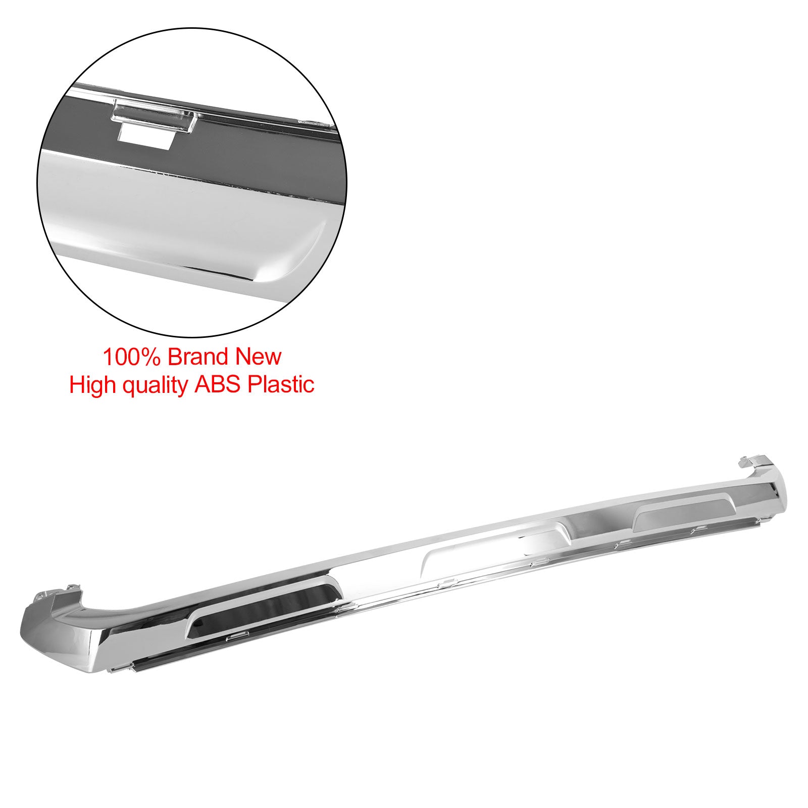 2016-2019 Lexus RX350 RX450 cubierta de parachoques delantero base de rejilla inferior moldura cromada