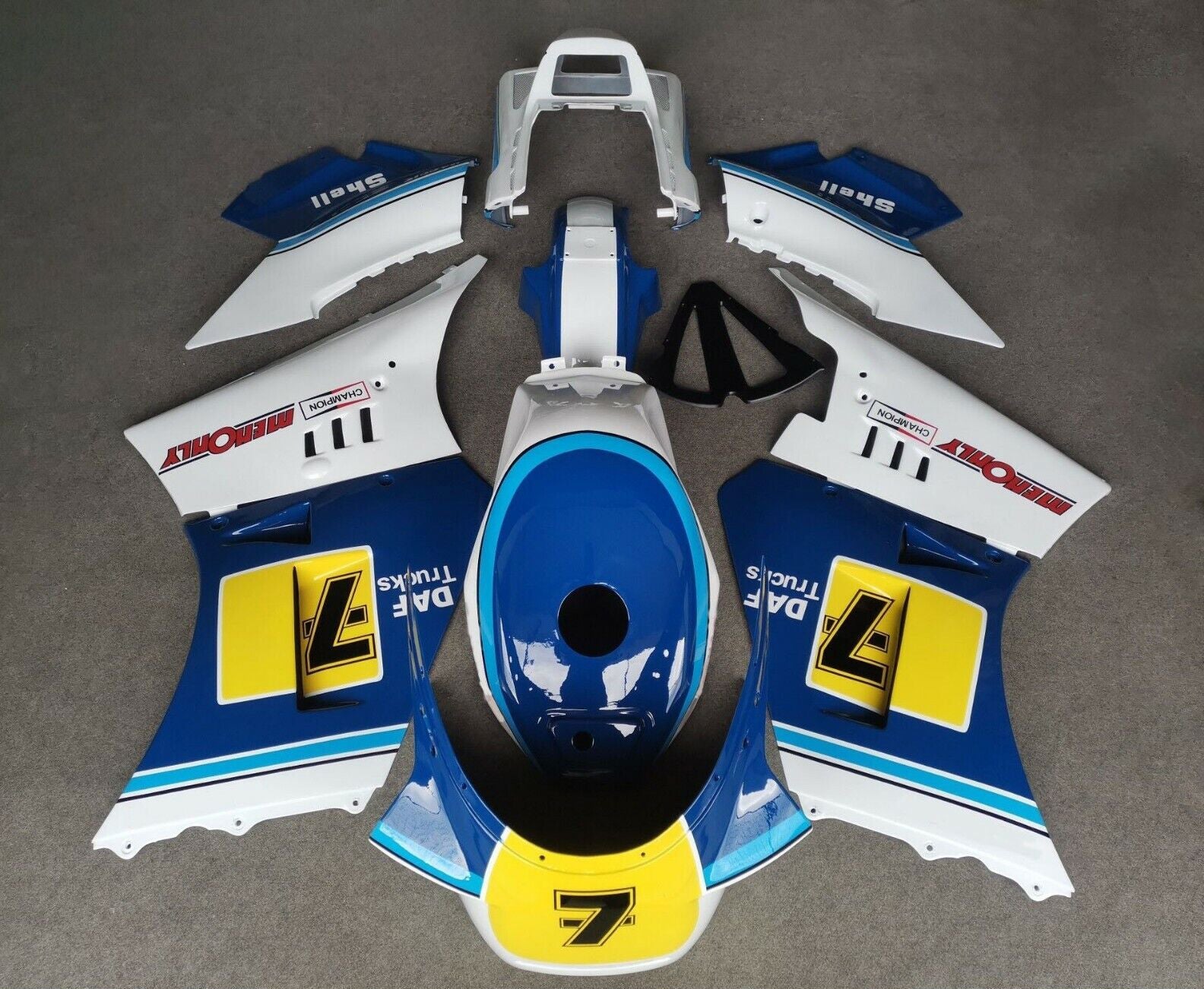 1984-1987 Suzuki RG500 RG400 GAMMA AMOTOPART INJECTION FAIRING KID BOODYWORK ABS #109