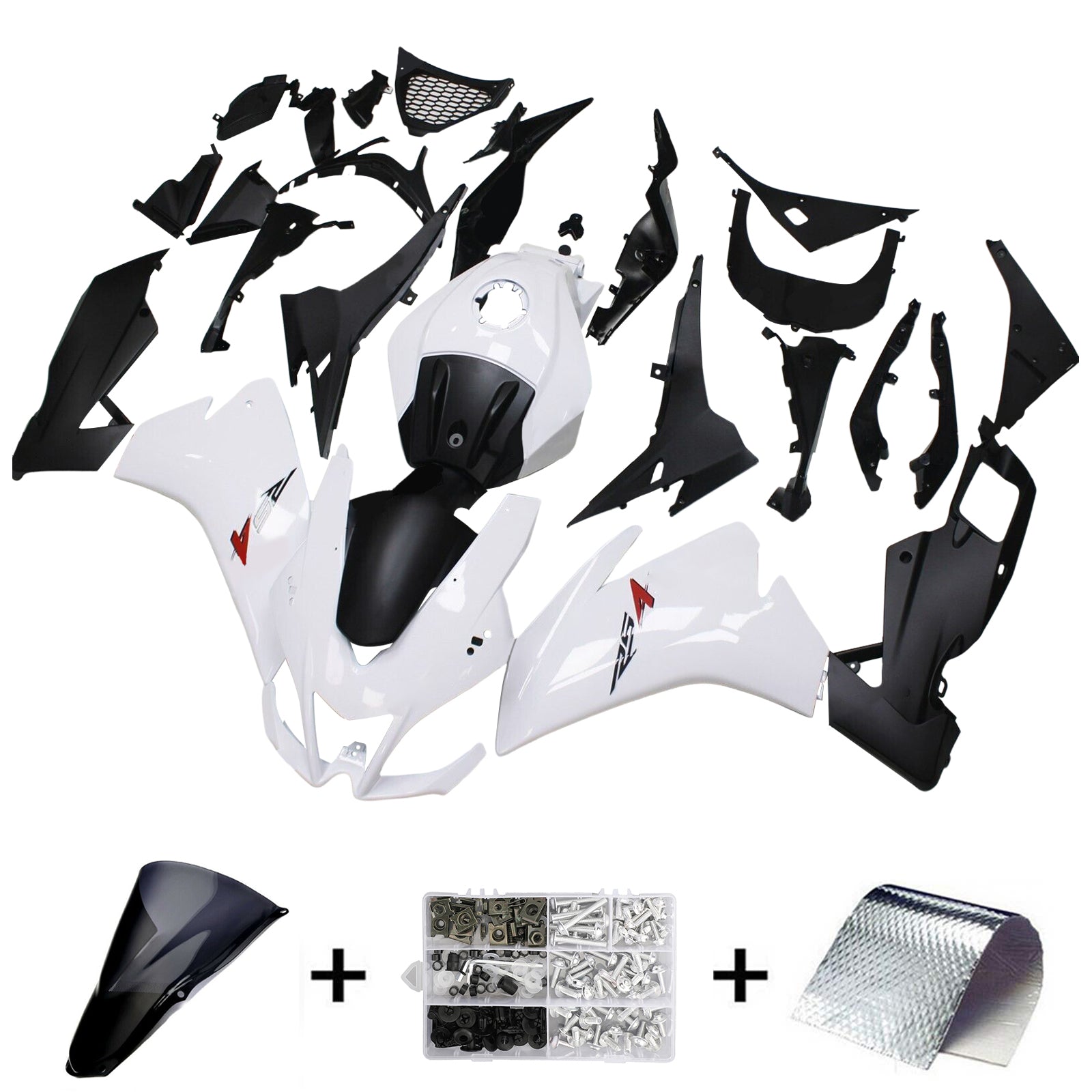 2012-2016 Aprilia RS4 125 50 Kit de carénage de carrosserie