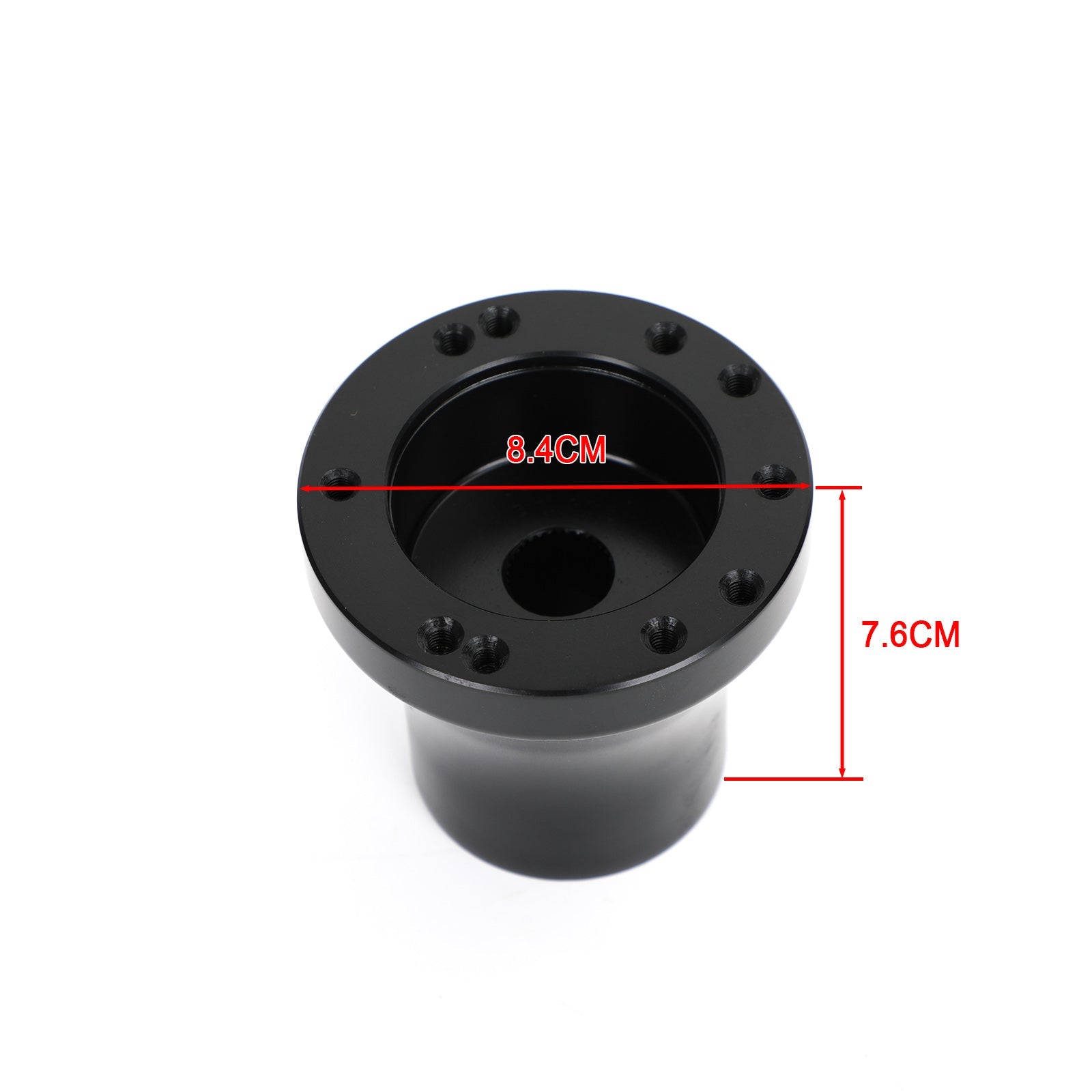 Golfový vozík hliníkový volant Adapter Hub Fit Fit for Club Car DS 1984-Up Black Generic