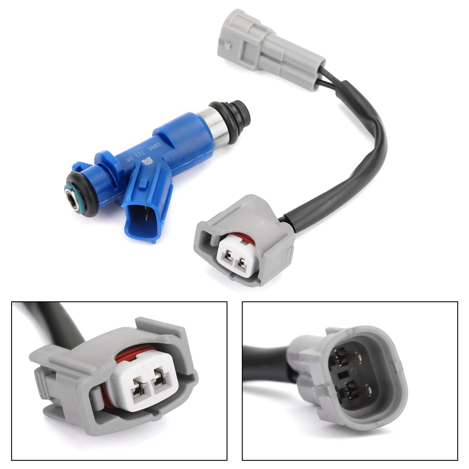 Honda Civic Acura RSX com adaptadores 410cc 1pcs Injetores de combustível 16450-RWC-A01 16450RWCA01 EWLKJ00429