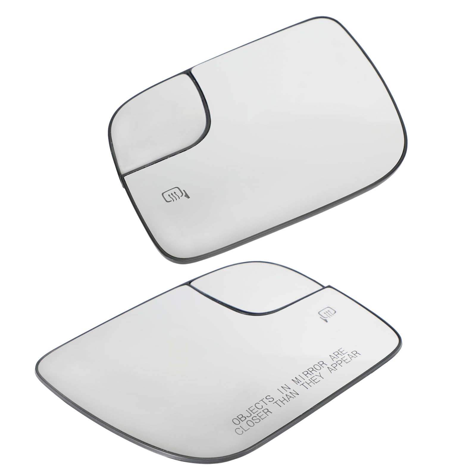 2 脳 Ford Explorer 2011-2018 Mirror Glass Aquecida de vidro convexo Spotter