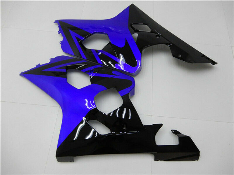 2004-2005 Suzuki GSXR600 750 Blue Black Faquing Kit od Amotopart Fairings