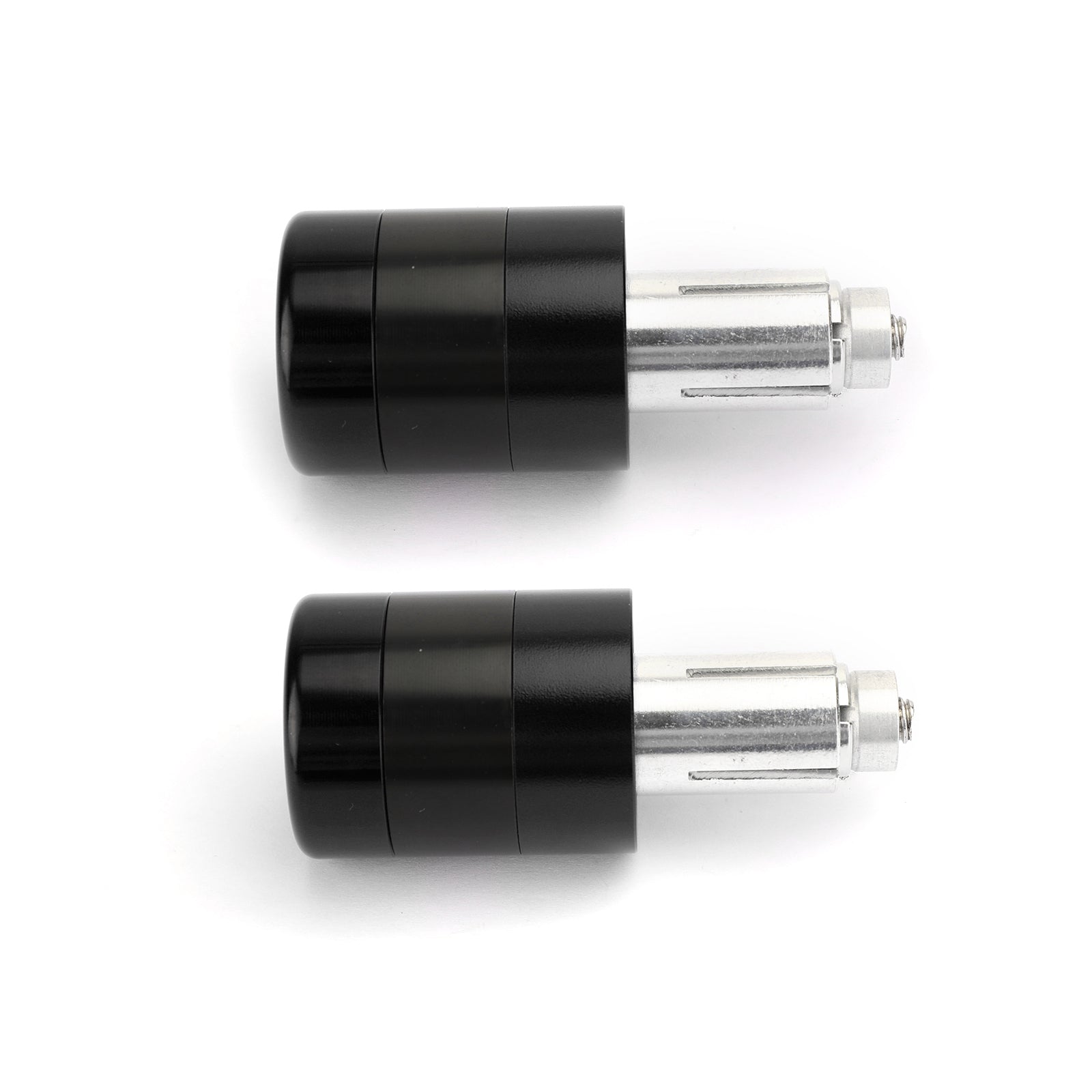 Anti-vibratie 7/8" 22mm Stuur Eindkap M6/M8 Zwart/Titanium Gewichtsschuifregelaar Verlagend Generiek