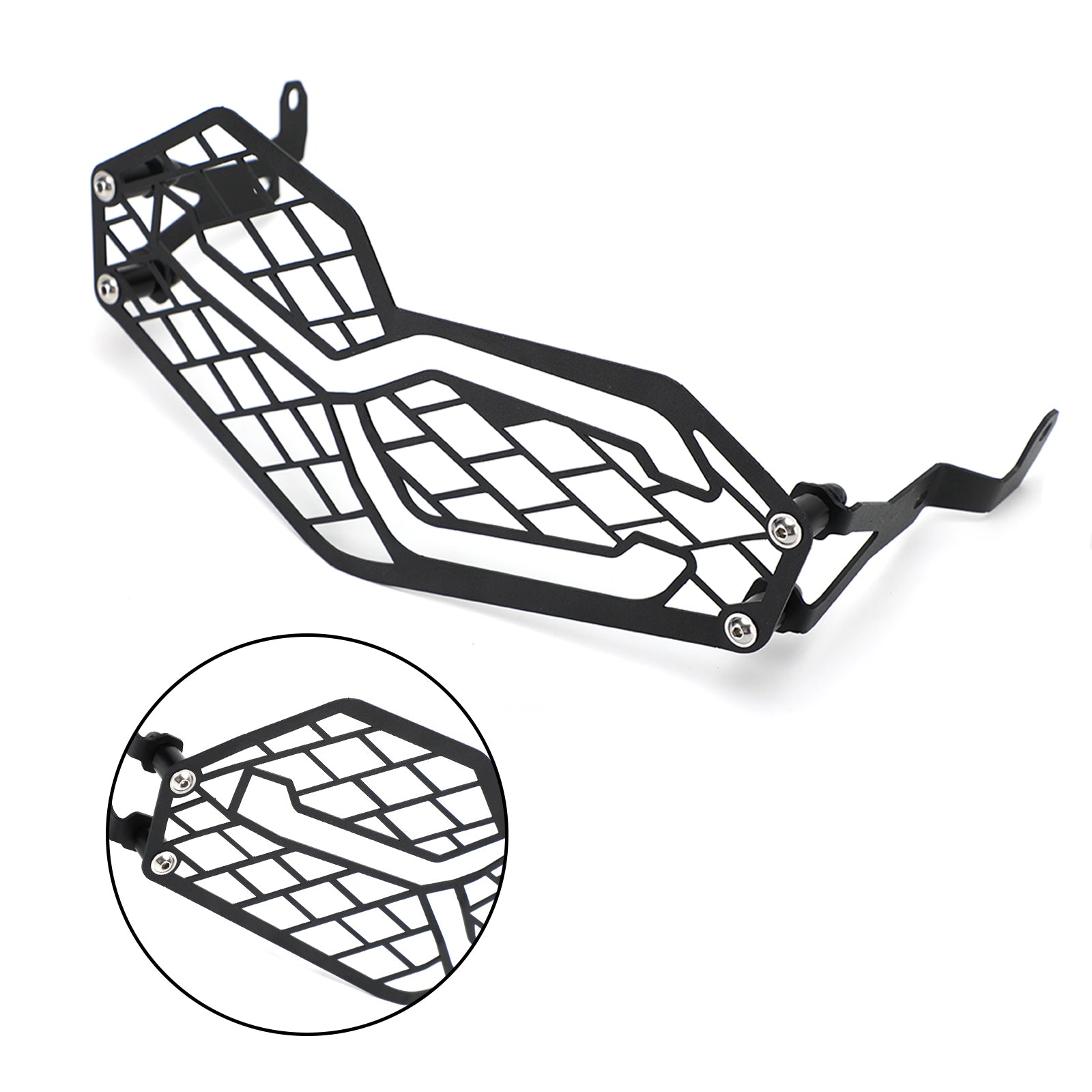 Protetor de tampa do farol frontal Black Fit for BMW F750GS F850GS 2018-2021