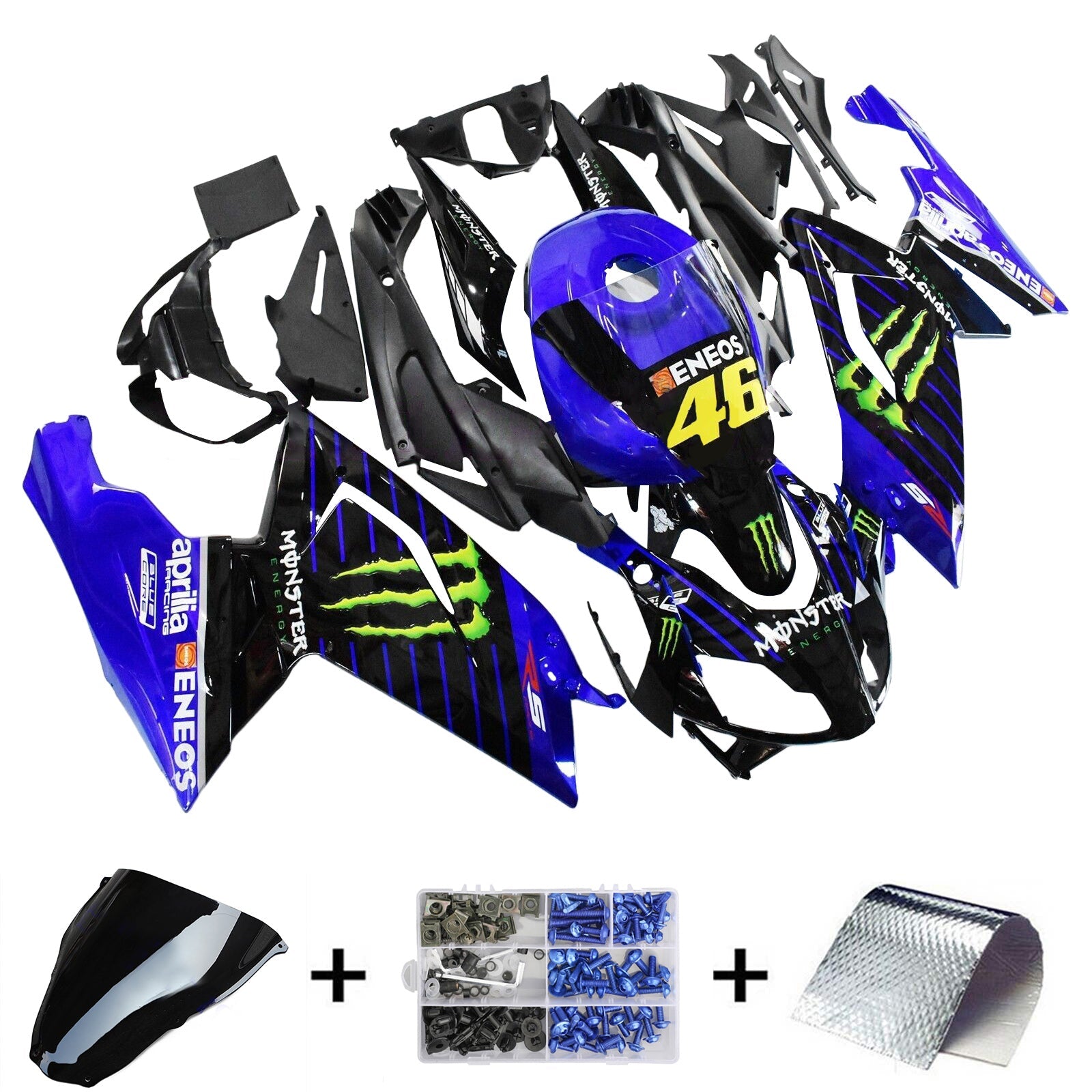 2006-2011 Aprilia RS125 Fairing Kit Bodywork ABS de plástico