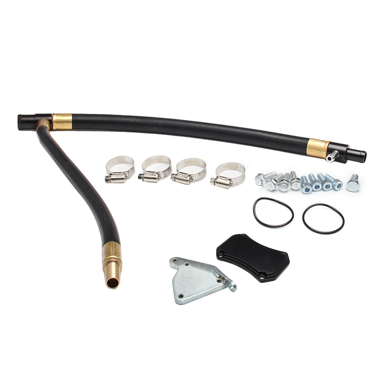 Suppression du système EGR sur les modèles GMC Chevy 6,6 L Duramax Diesel 2011-2015 & Kit de course Cooler avec tuyau de montée