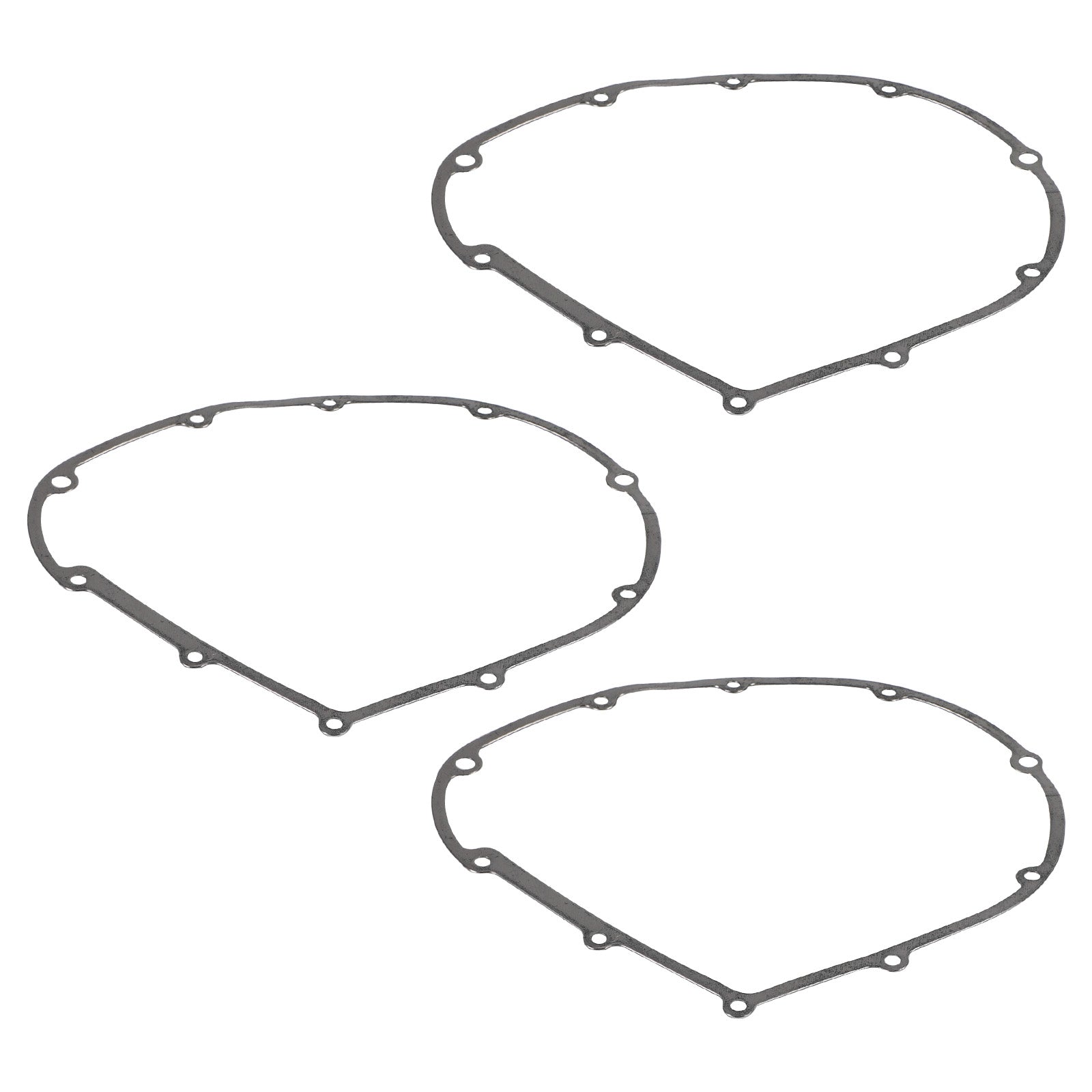 3pcs esquerda Gerador lateral Junta para Kawasaki VN 900 Classic Custom 06-23
