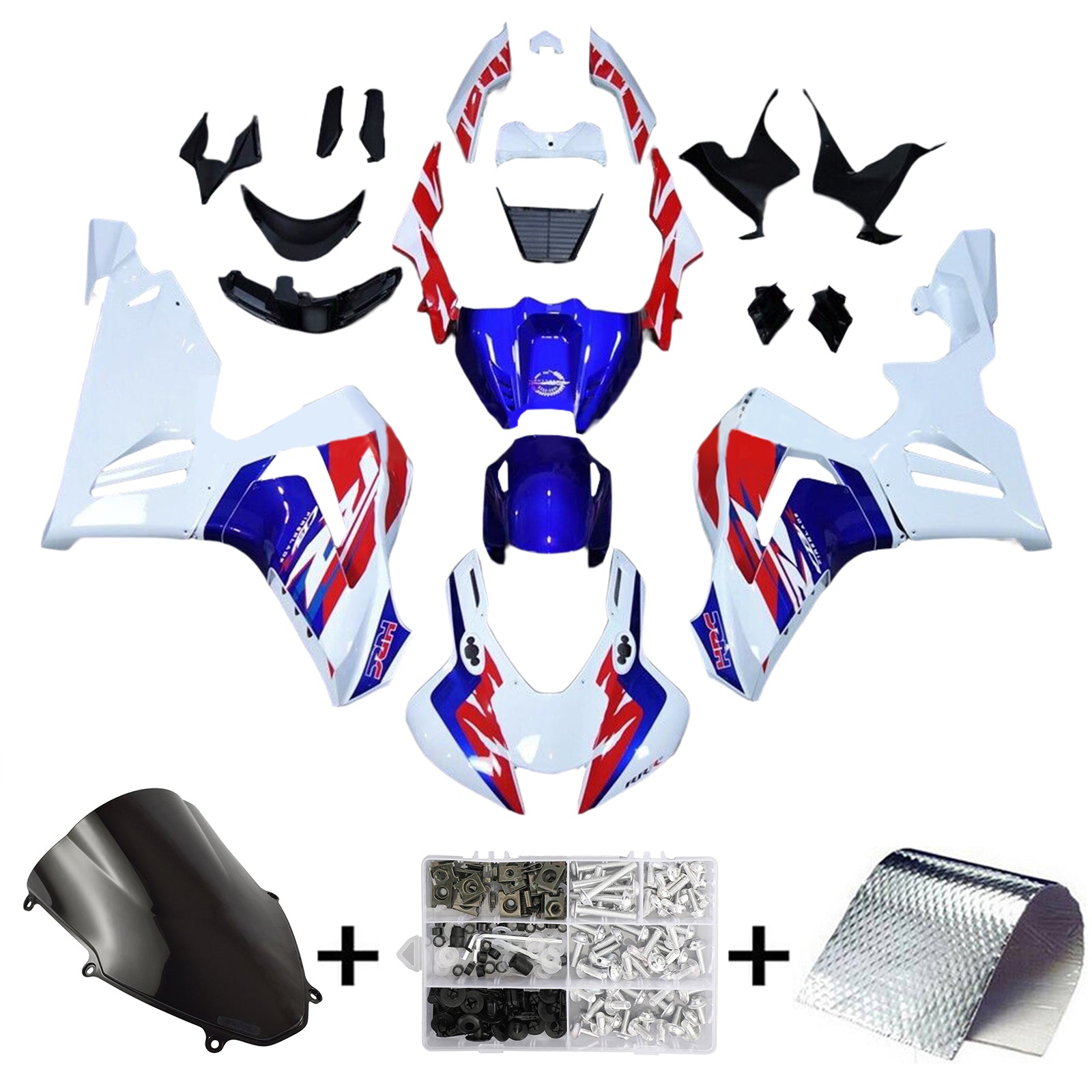2020-2025 Honda CBR1000RR-R Injection Kit de carénage Bodywork Plastic Abs # 108