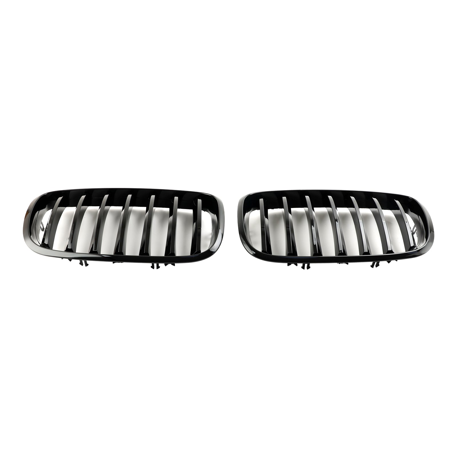2007-2013 BMW X5 E70/2009-2013 X5 M (E70) Front Bumper Kidney Grille Grill Gloss Black