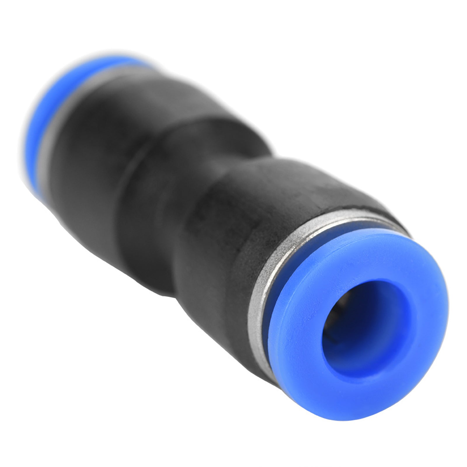 40 stuks snel 6 mm OD 1/4" Kunststof pneumatische drukconnector luchtleidingkoppelingen