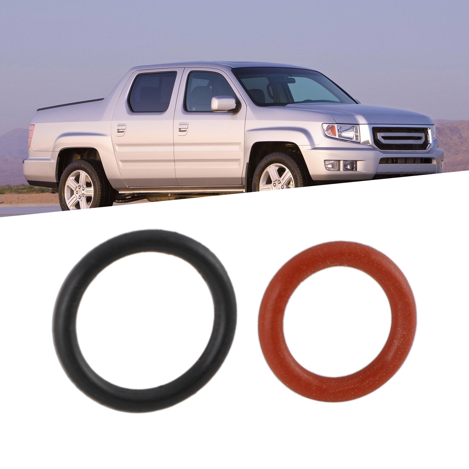 2 st gummiinlopp för servostyrningspump & O-ringstätningar för utlopp, passar Acura, passar Honda