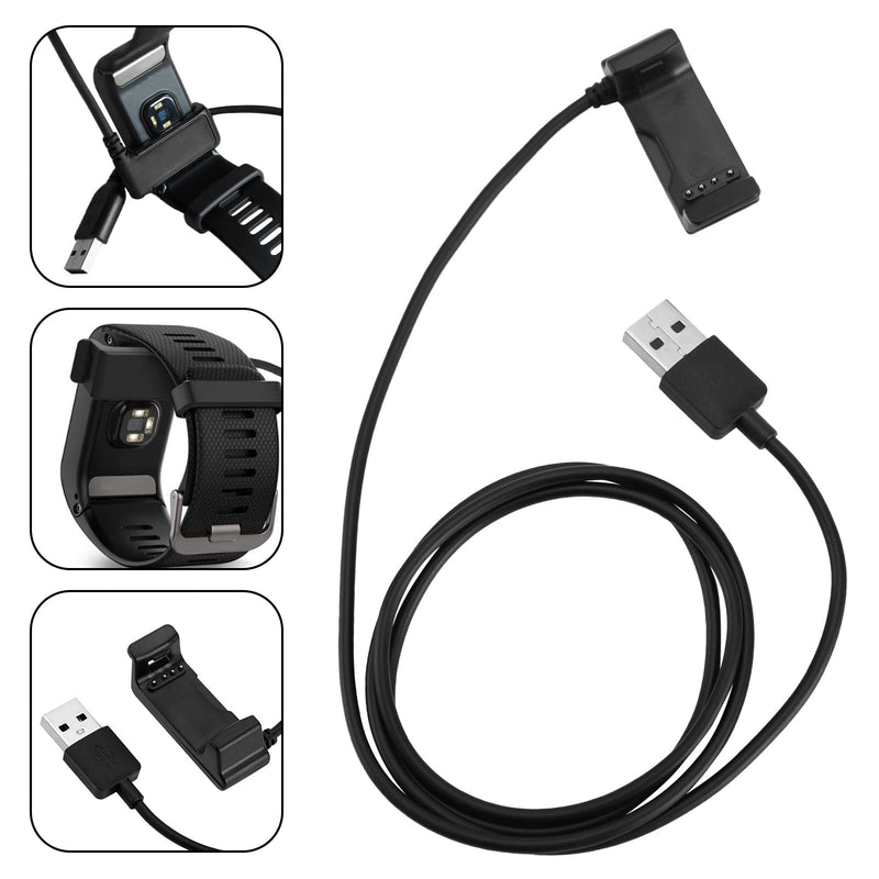 USB Charging Cradle Dock Cable Fit for Garmin Vivoactive HR GPS Smart Watch