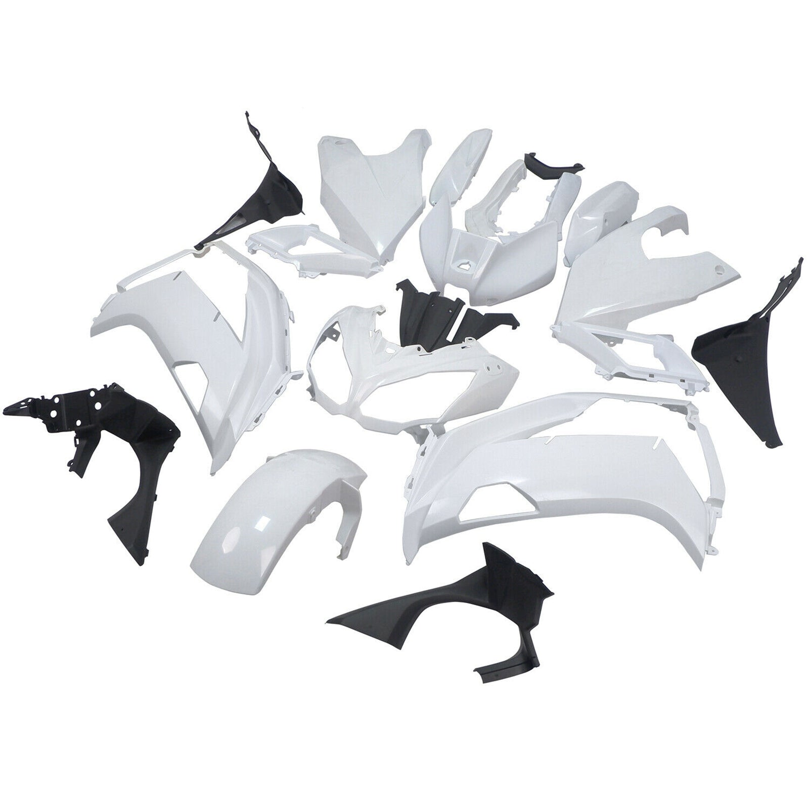 Kawasaki er6f/ninja650 2012-2016 fairing injektion omålad