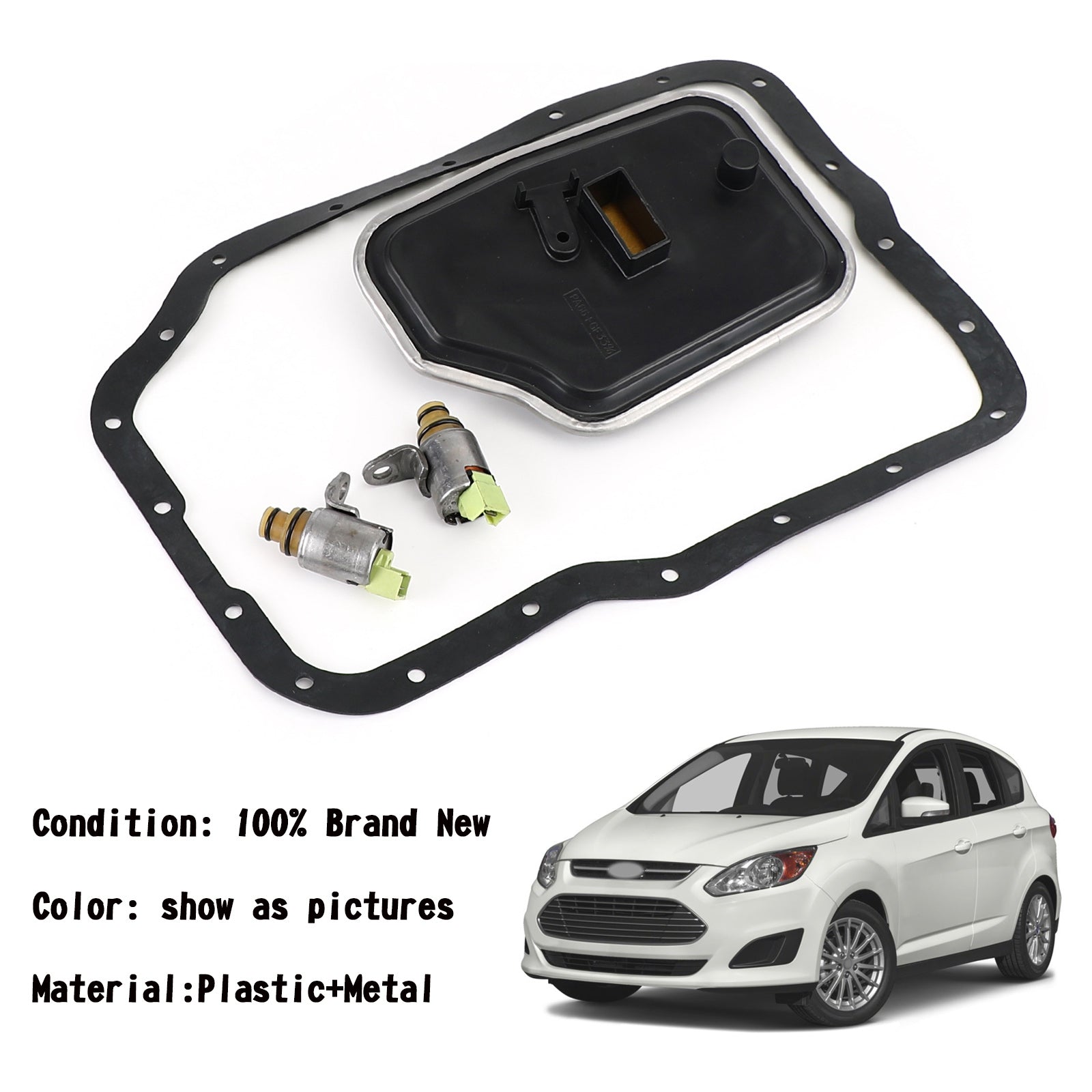 02.2007 - 09.2010 FORD C-MAX (DM2) 1.6, Rok výroby 1596 ccm, 100 PS 2x Solenoidy & Filter automatickej prevodovky 4F27E XS4P-7H148-AC Generic