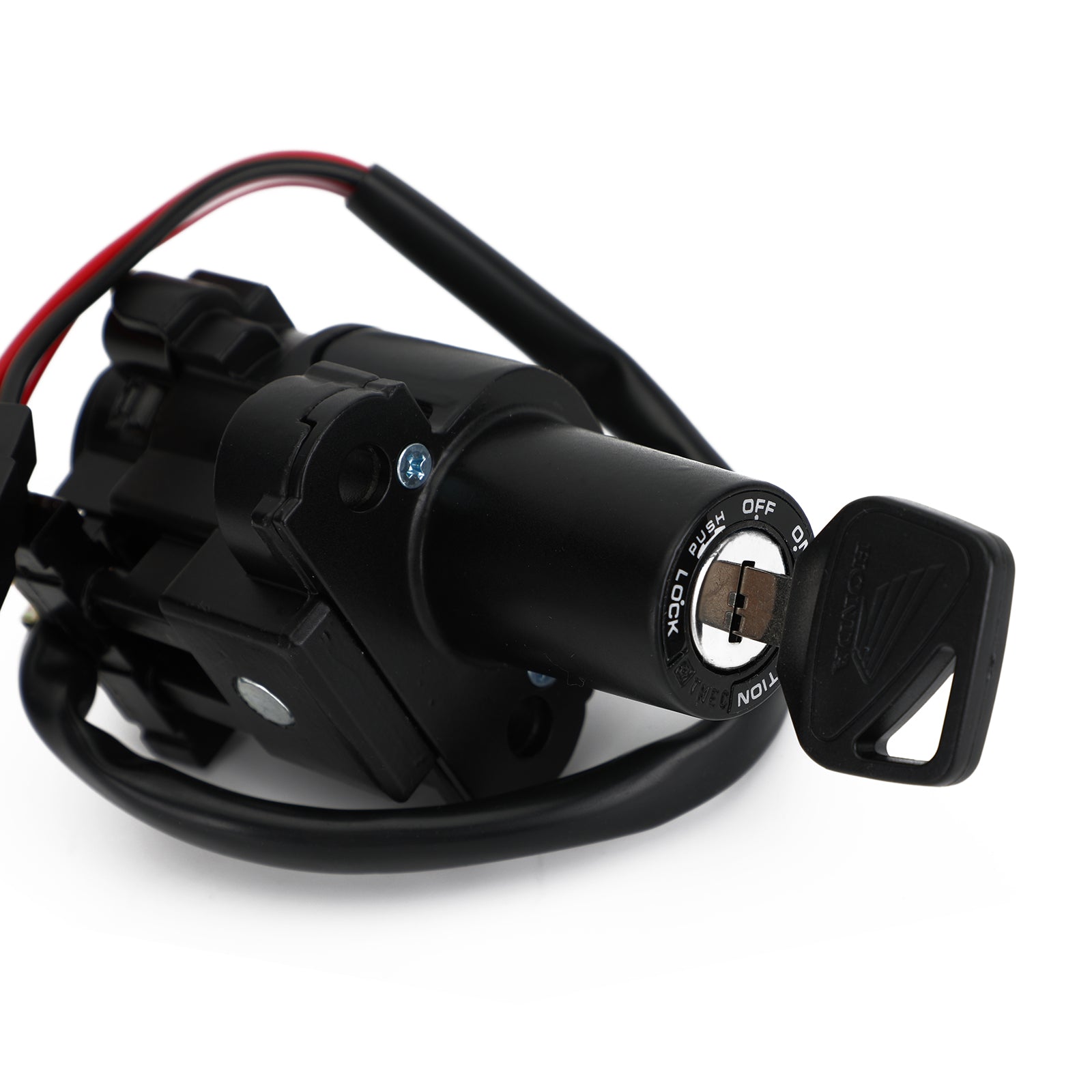 2001-2006 Honda XL125V Varadero tändningsomkopplare bränsle gaskappsäteslåset nycklar 35010-kpc-640