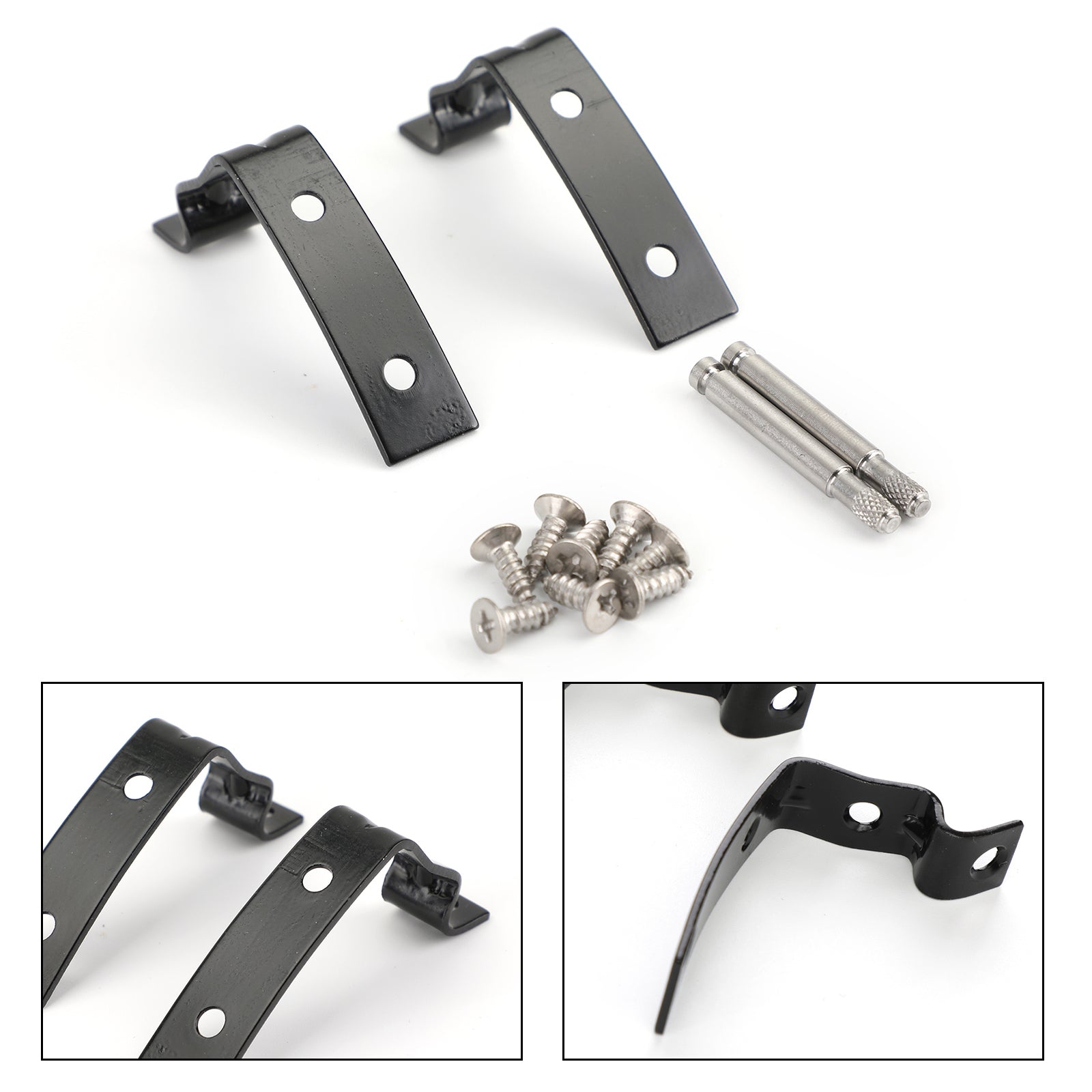 Ny hanskeboksreparasjonssett for audi lokk hengsel A4 S4 RS4 B6 B7 BRACKET 8E2857131 Generisk