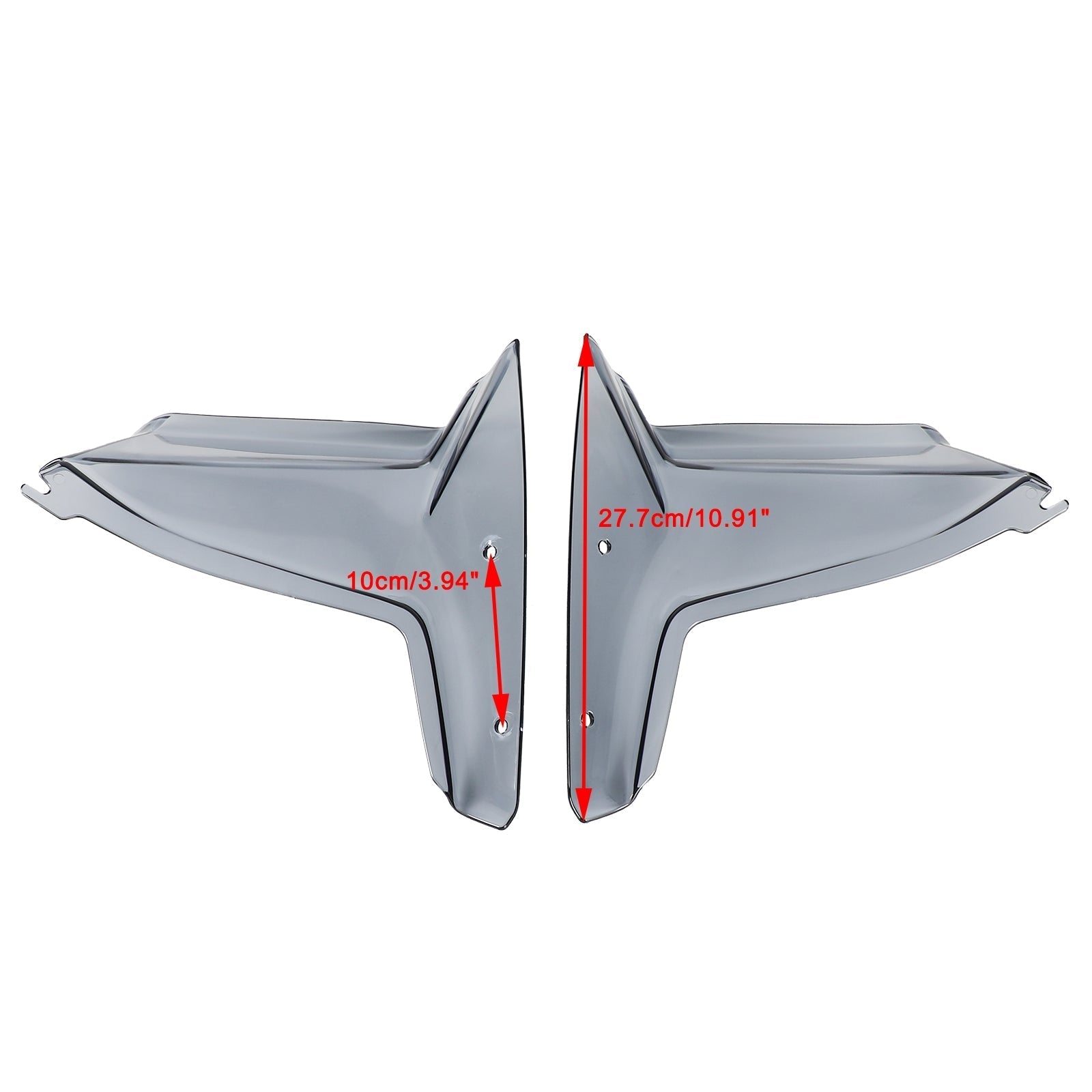 Windshield Plate-sidopaneler som passar för Yamaha Tenere 700/XT700Z 2019-2021