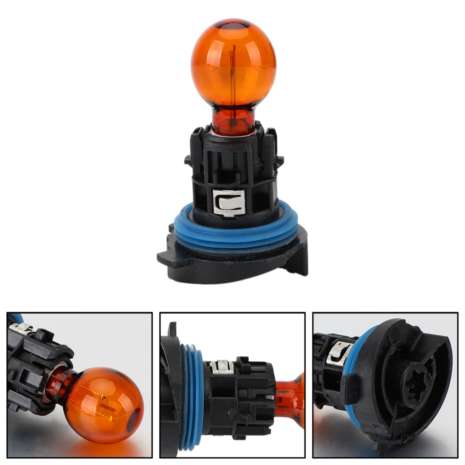 För Philips 13628 med Socket 12V24W PH24WY Halogen Lamp Bulb Signal Light Generic