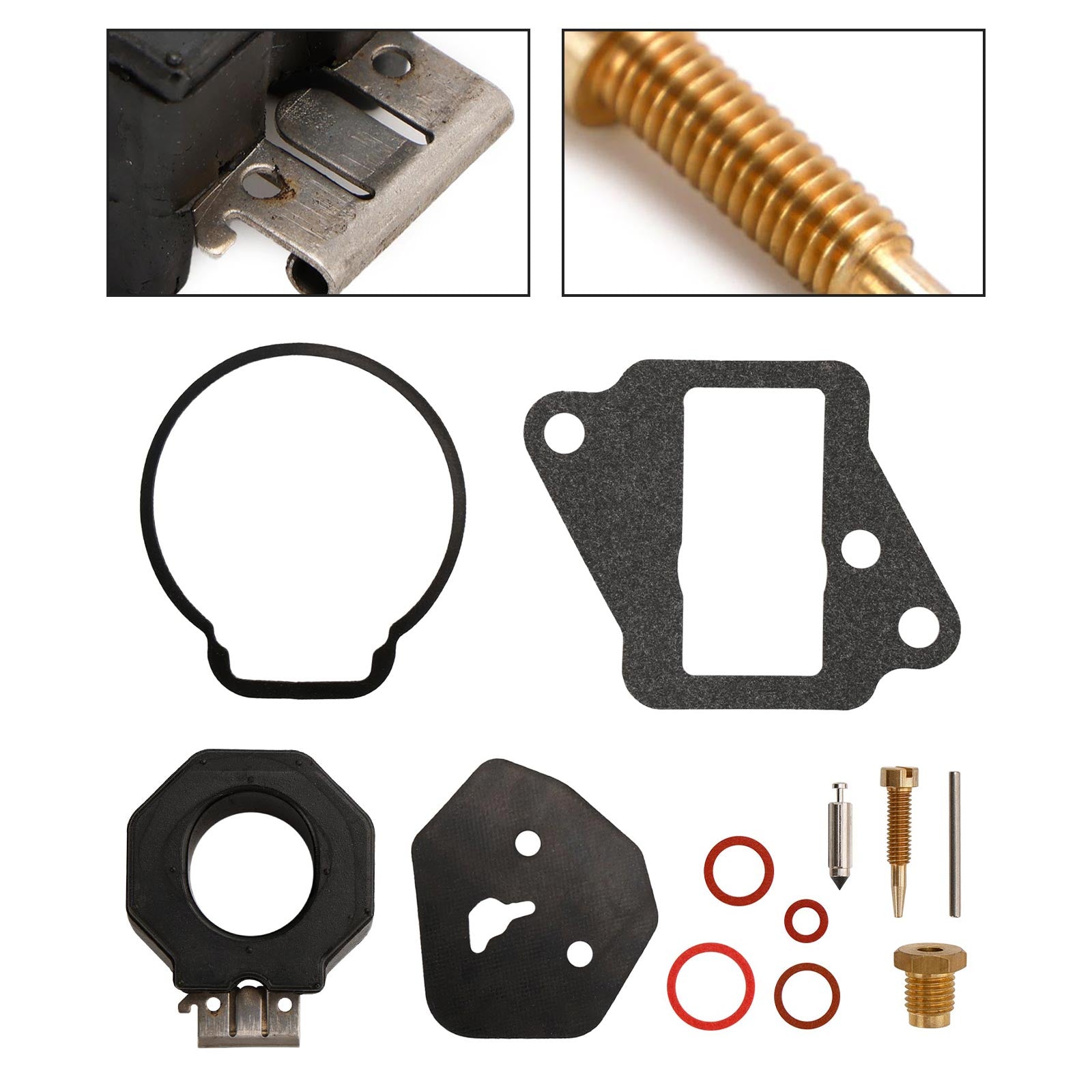 Carburateur Carb Revisieset geschikt voor Yamaha 9.9HP 15HP 6E7-W0093-01 6E7-W0093-02