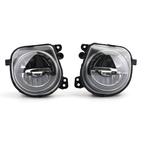 2014-2016 BMW 5 Series F07 F10 F11 LCI CT LH+RH Front LED Fog Lights Lamps Foglights