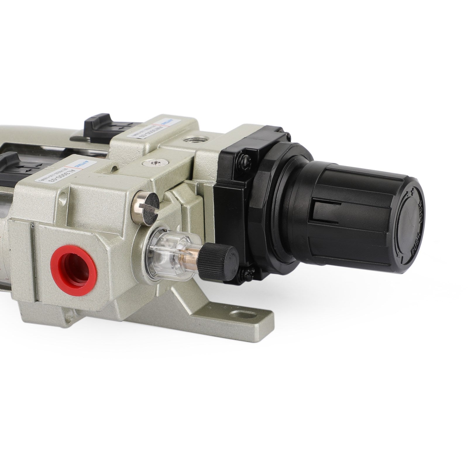 3/8" Filtre à air pour compresseur, séparateur d'huile et d'eau, outils de piège avec manomètre régulateur