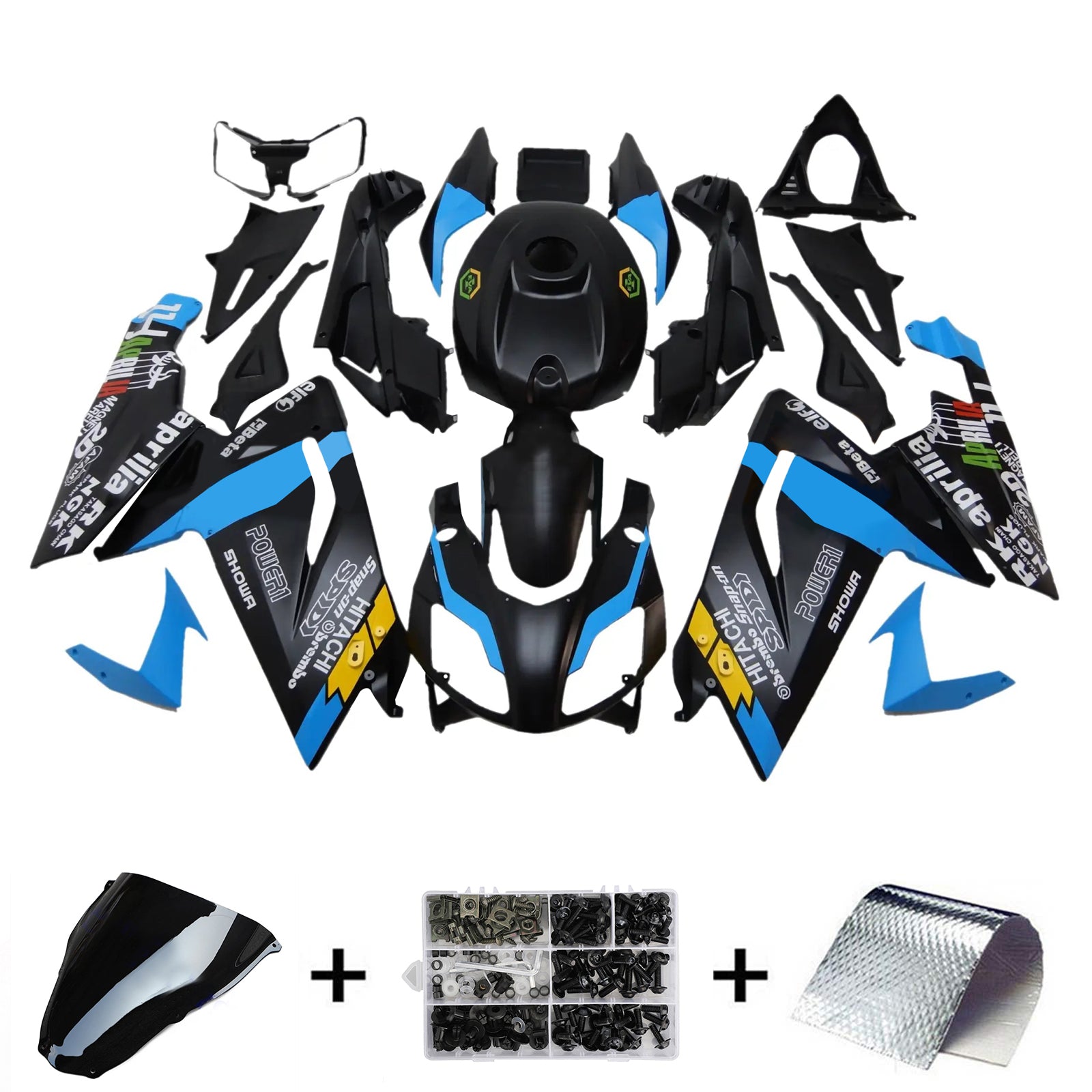 2006-2011 Aprilia RS125 Fairing Kit Bodywork ABS de plástico