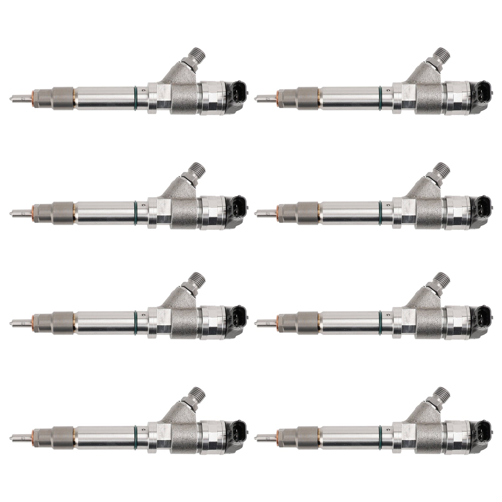 Chevrolet Silverado 2500 3500 6.6L V8 LLY 2004.5-2005 8 pièces injecteur de carburant 0445120027 0986435504