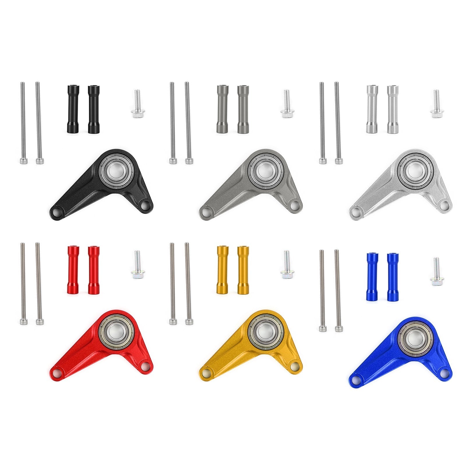 CNC Shifting Gear Stabilizer High Modified Black för Honda MSX 125 SF Grom 20-21