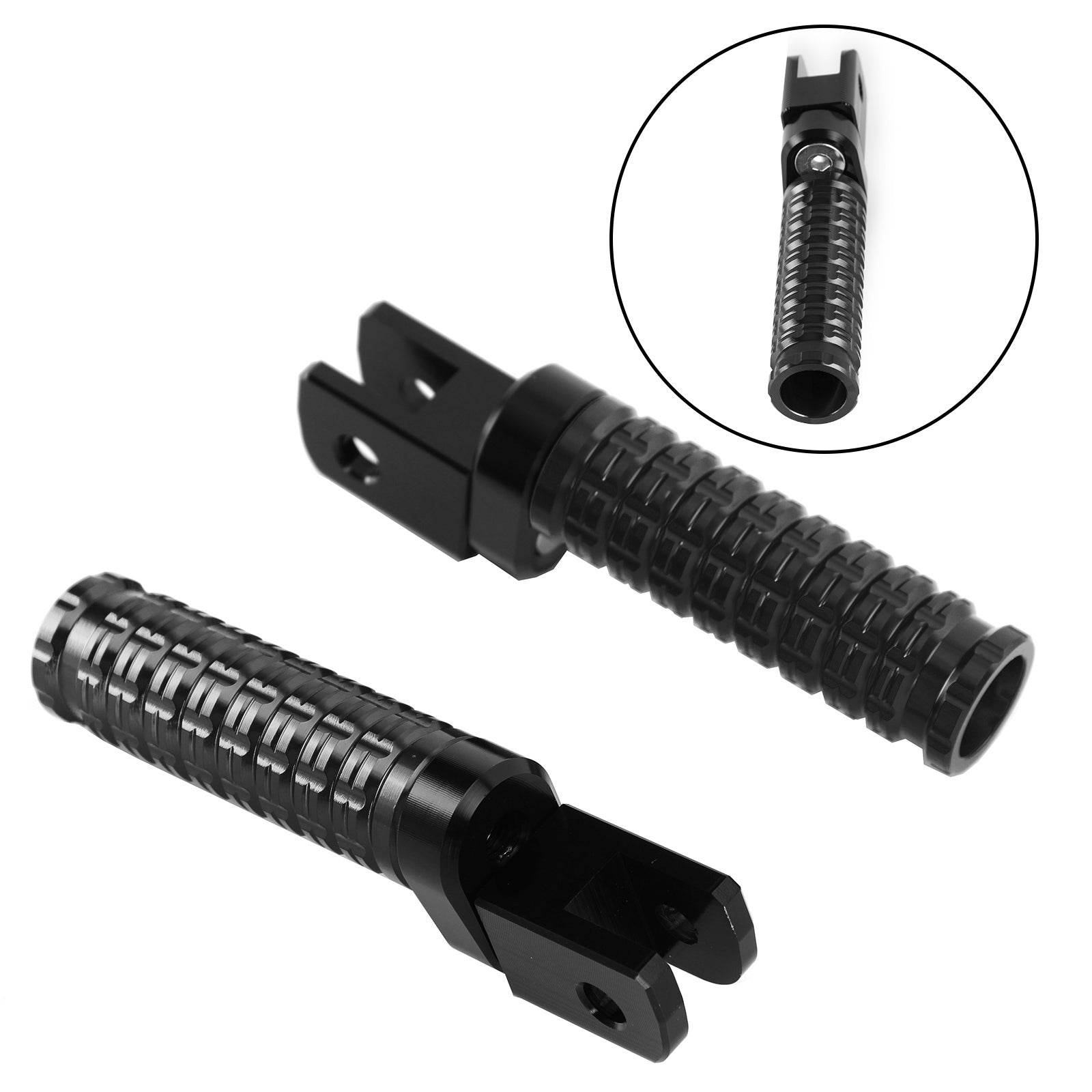 Front Footrests Foot Peg for Triumph Street Triple 765/R/S 1200 RR/RS 675/R/RX Generic