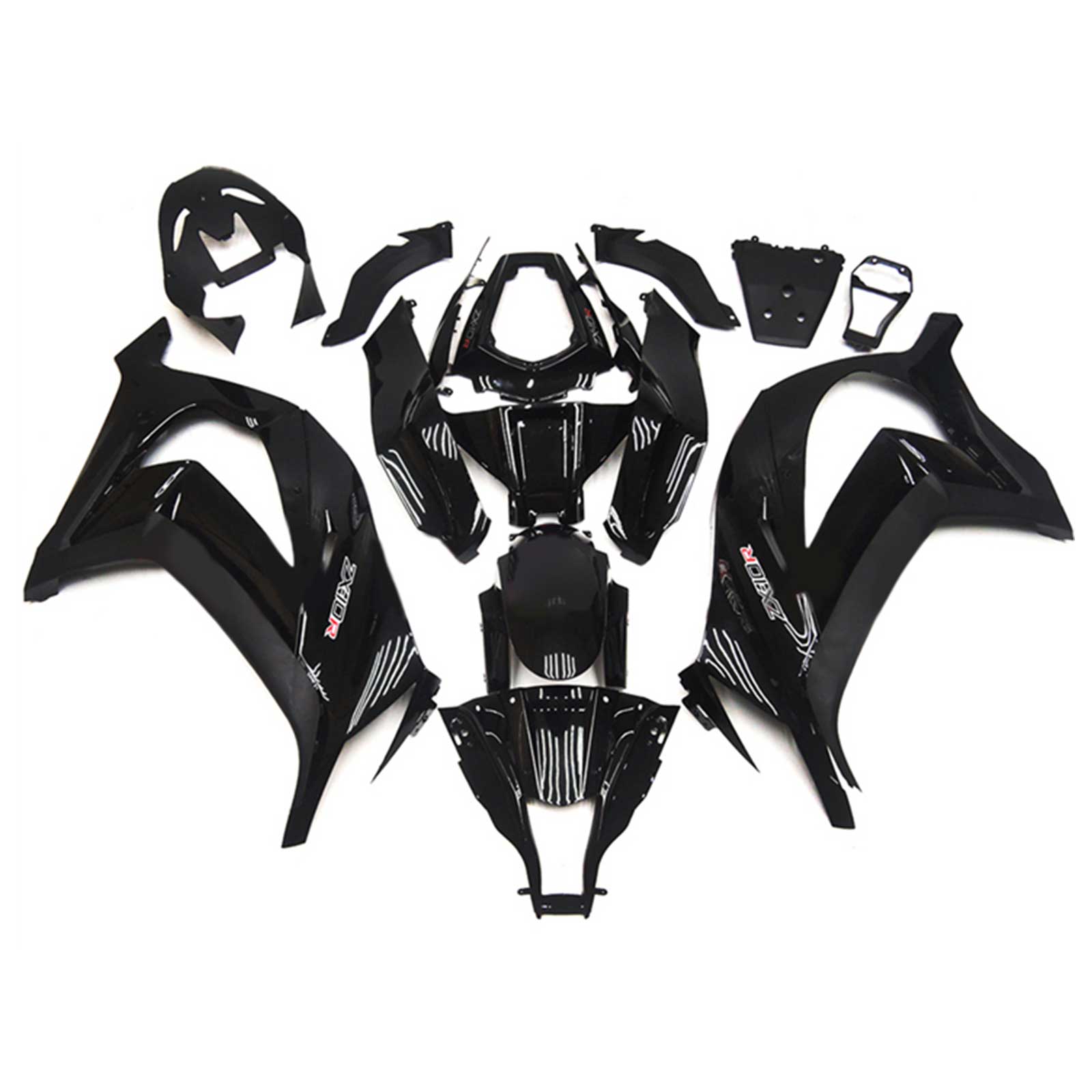 2011-2015 Kawasaki ZX10R Fairing Kit Bodywork Plastic ABS