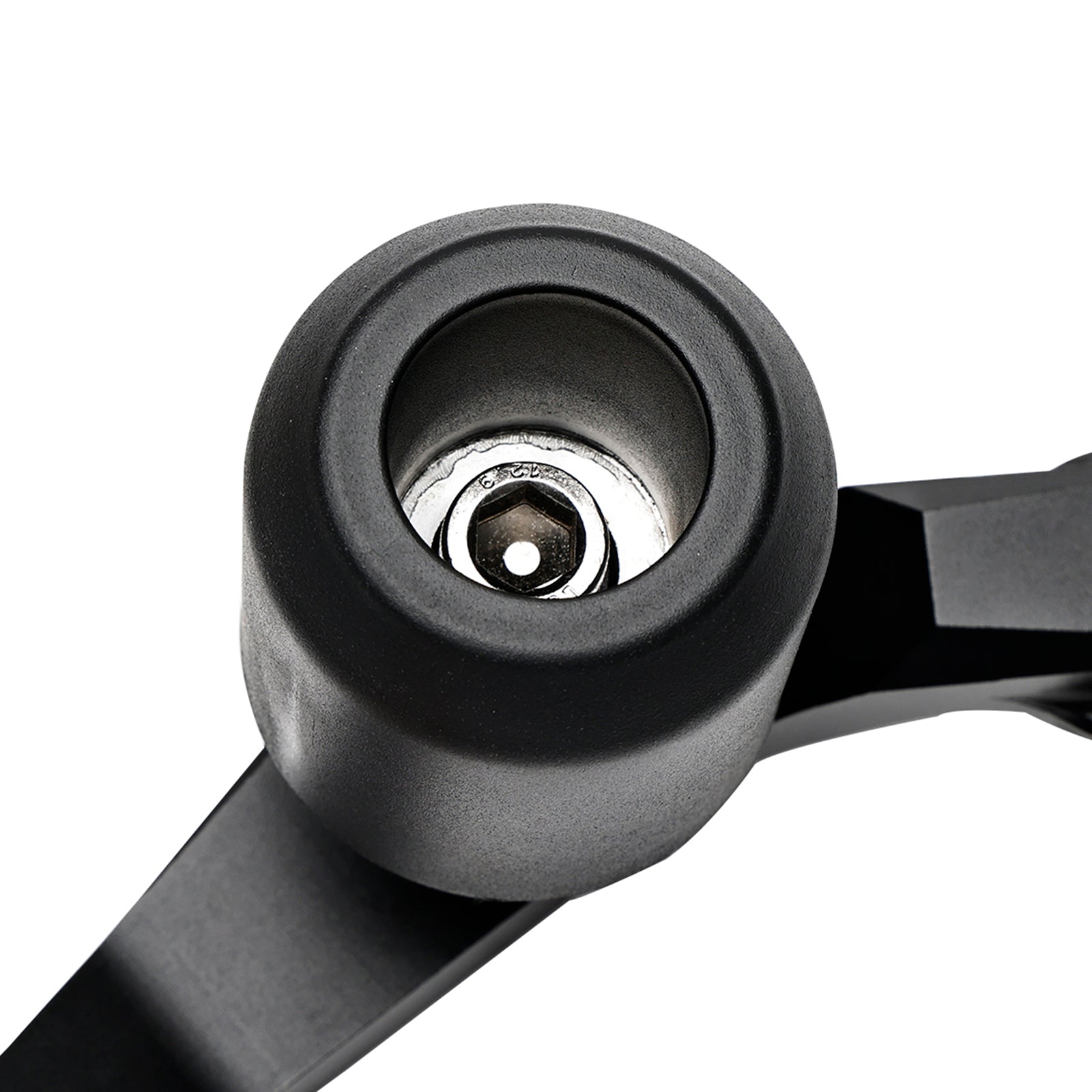 Protector deslizante de marco antichoque Kawasaki Zh2 Cnc 2020-2023, negro