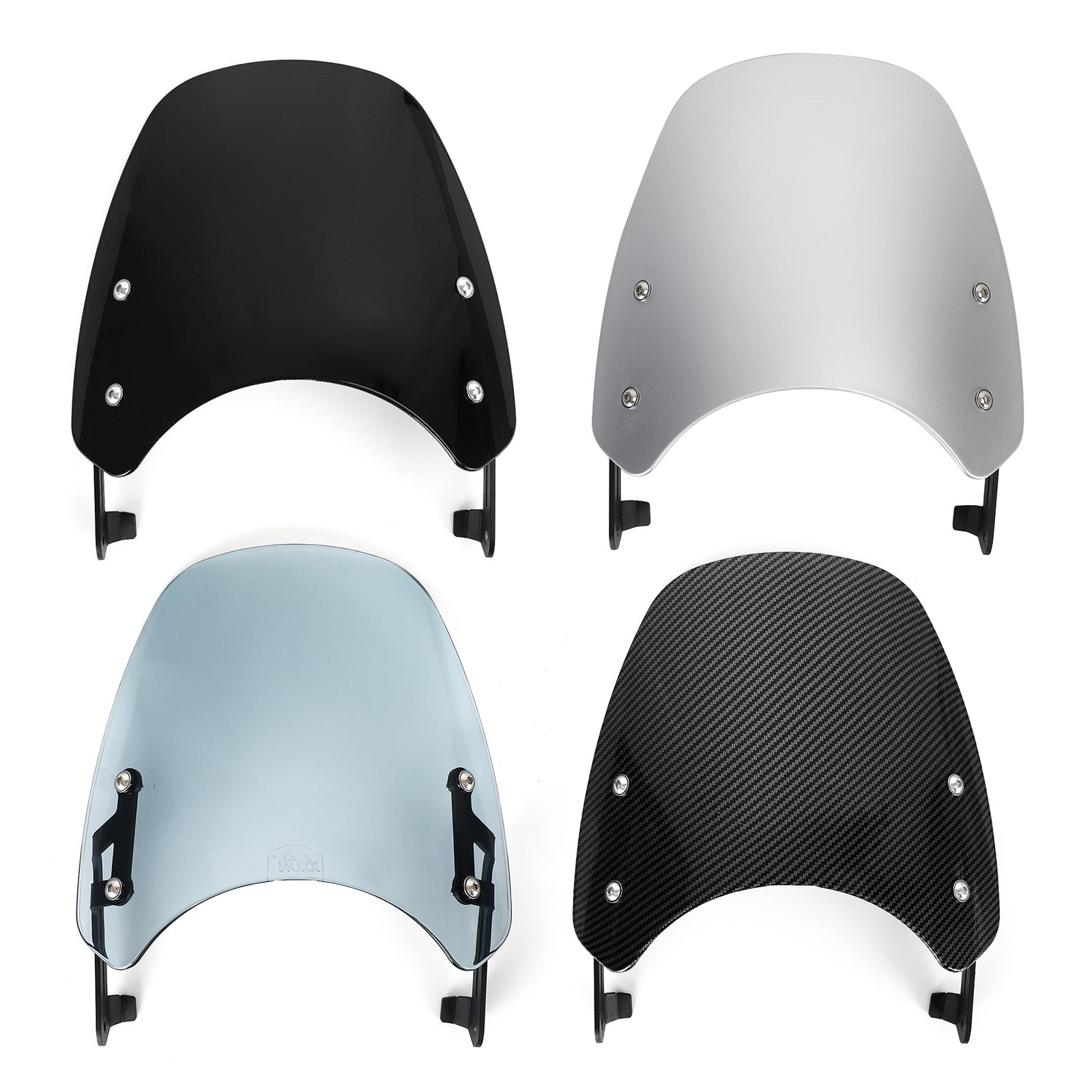 ABS Motorcykel vindrutan vindruta för triumfhastighet tvilling 1200 2019-2021