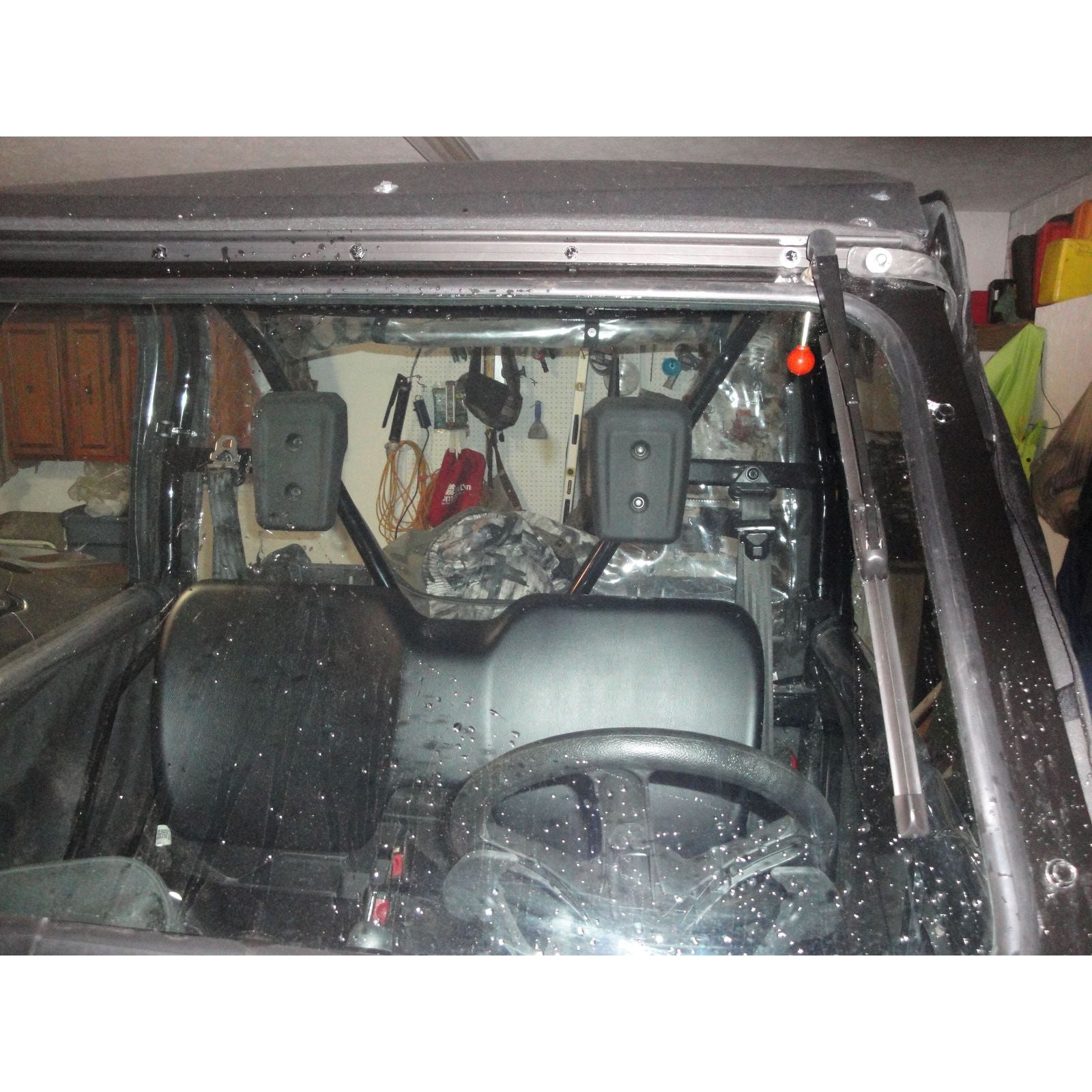 UTV Manual Hand Operated Windshield Wiper Rubber Blade för Can Am Polaris Ranger Generic