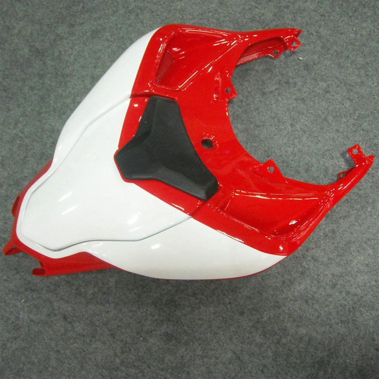 2007-2012 Ducati 1098 848 1198 Red ABS Plastic Fairing Bodywork #19