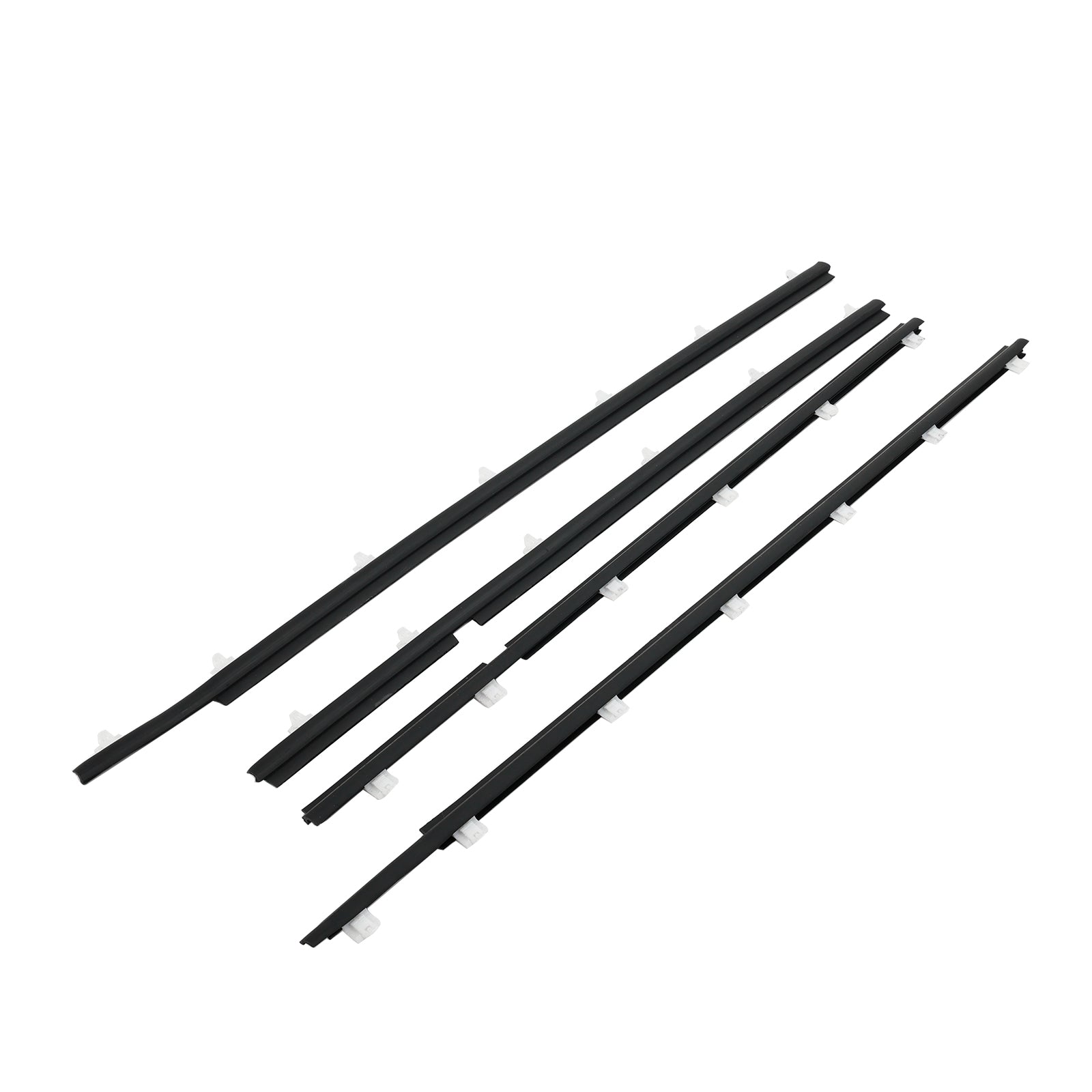 4pcs vonkajšie zľahce pásové pásové tesnenie pre Toyota Land Cruiser FJ80 HDJ81 90-98